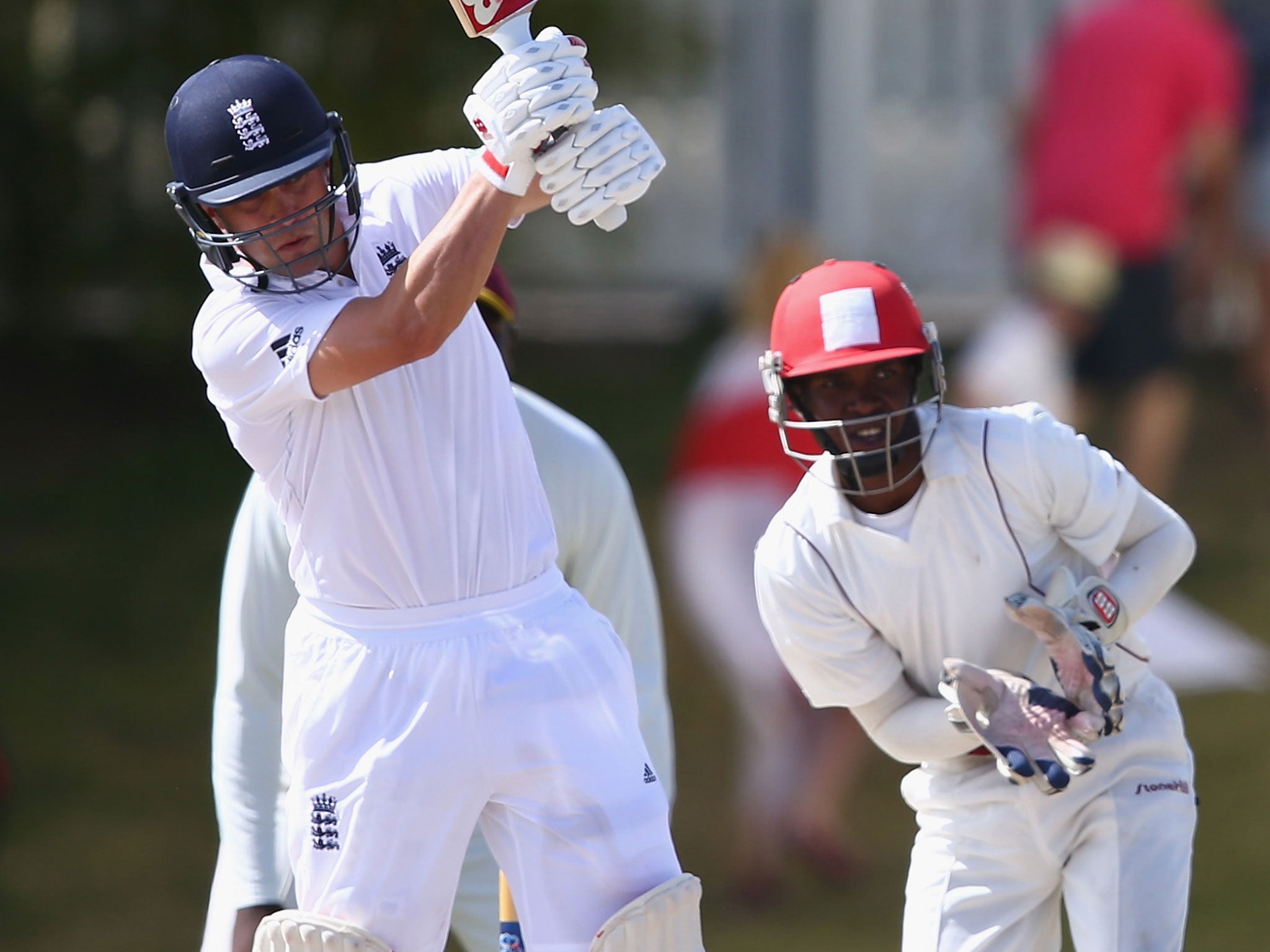 Jonathan Trott will bat for St Kitts & Nevis