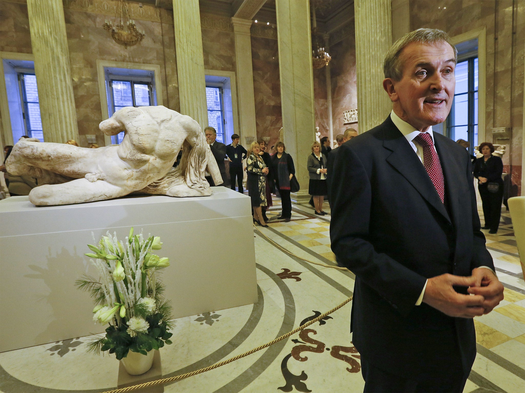 Outgoing British Museum director Neil MacGregor