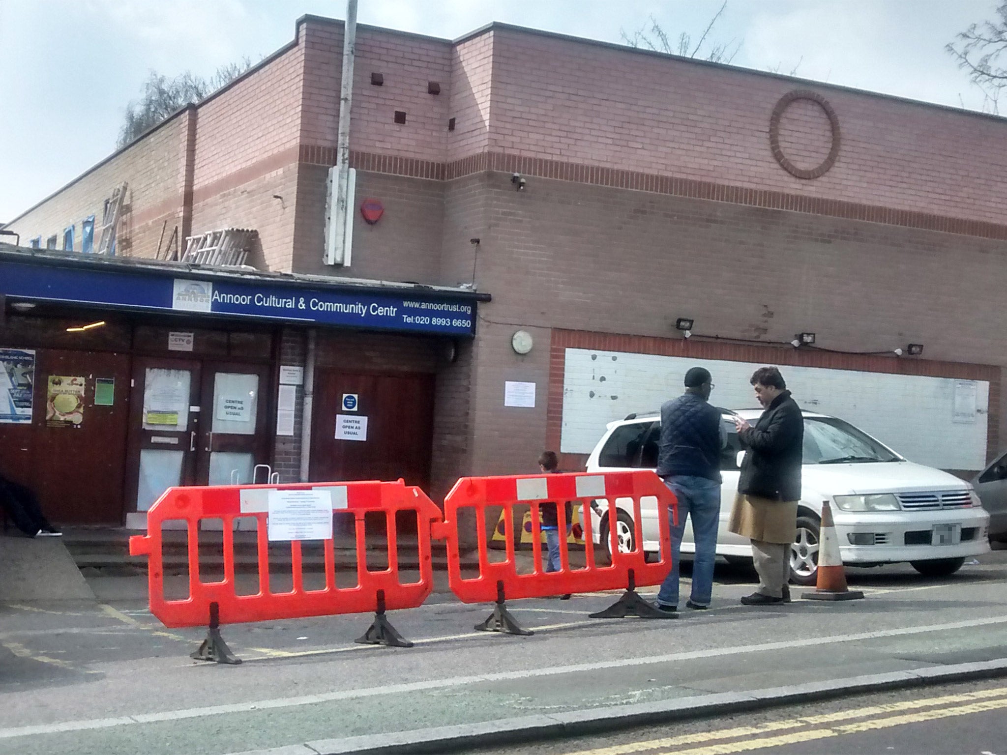 An Noor mosque in Acton, west London, where Abdul Hadi Arwani had served as imam from 2005-2011