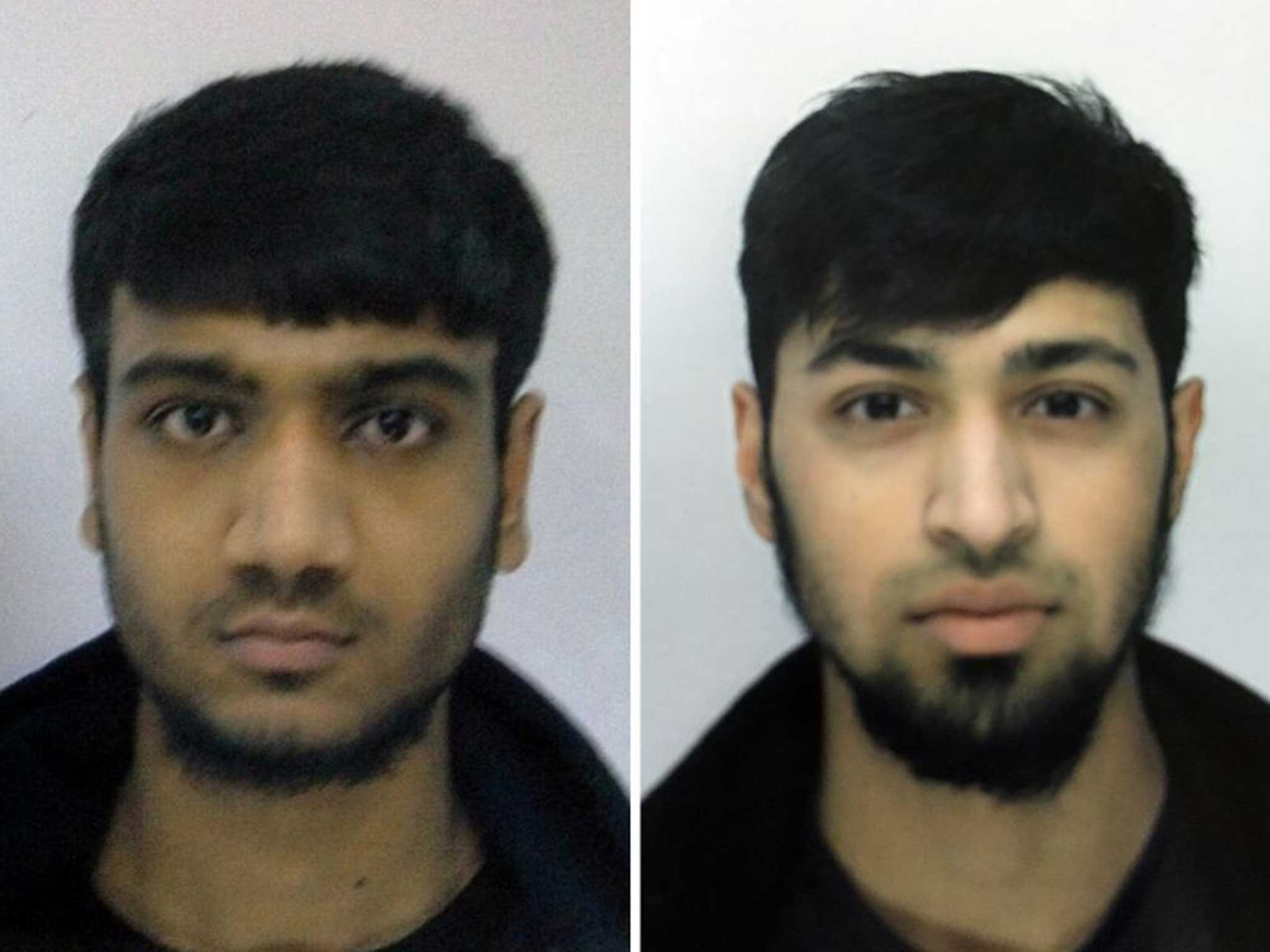 Hassan Munshi and Talha Asmal, both 17-years-old