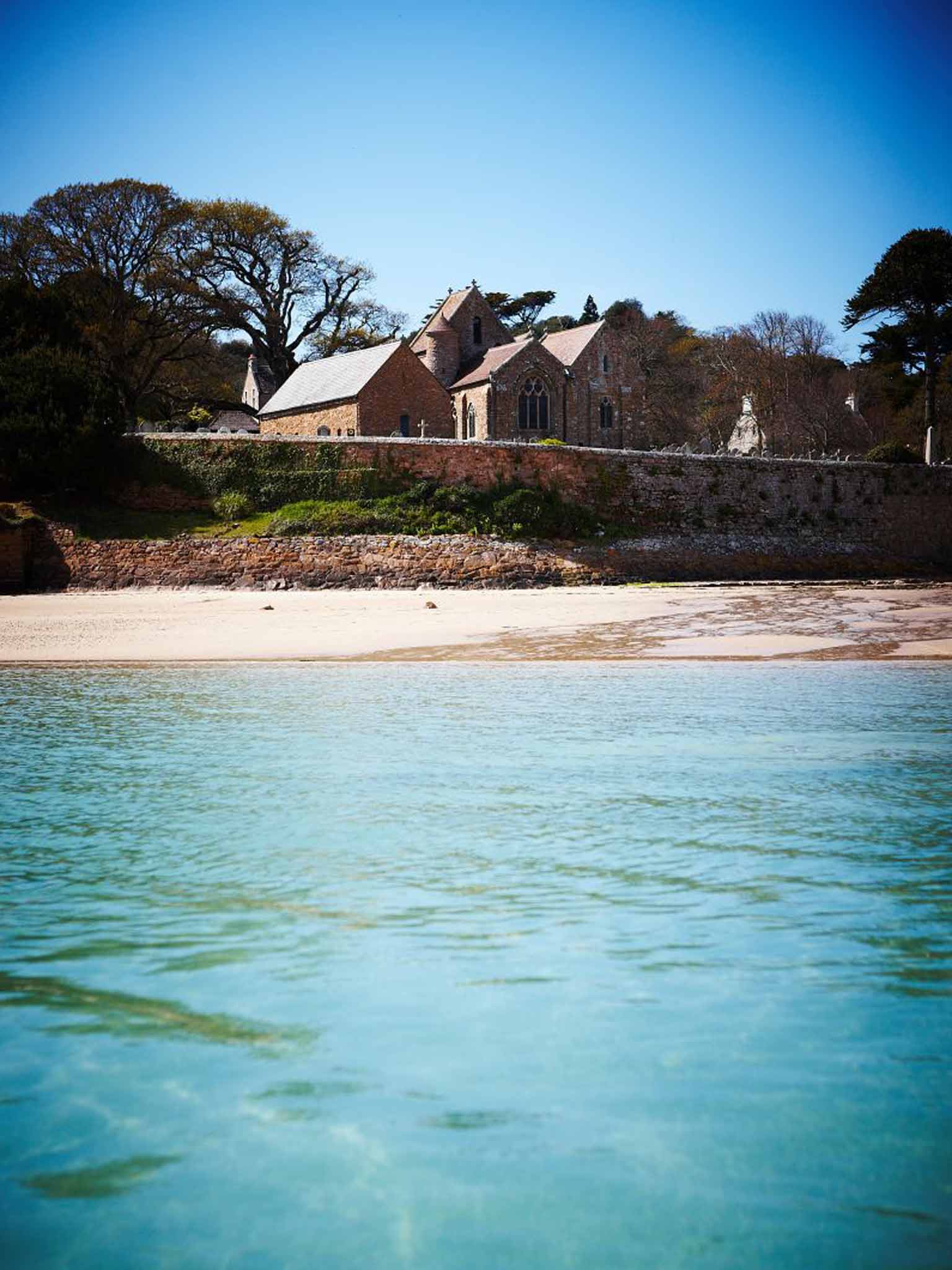 Holy water: St Brelade's Parish Church (Jersey Tourism)