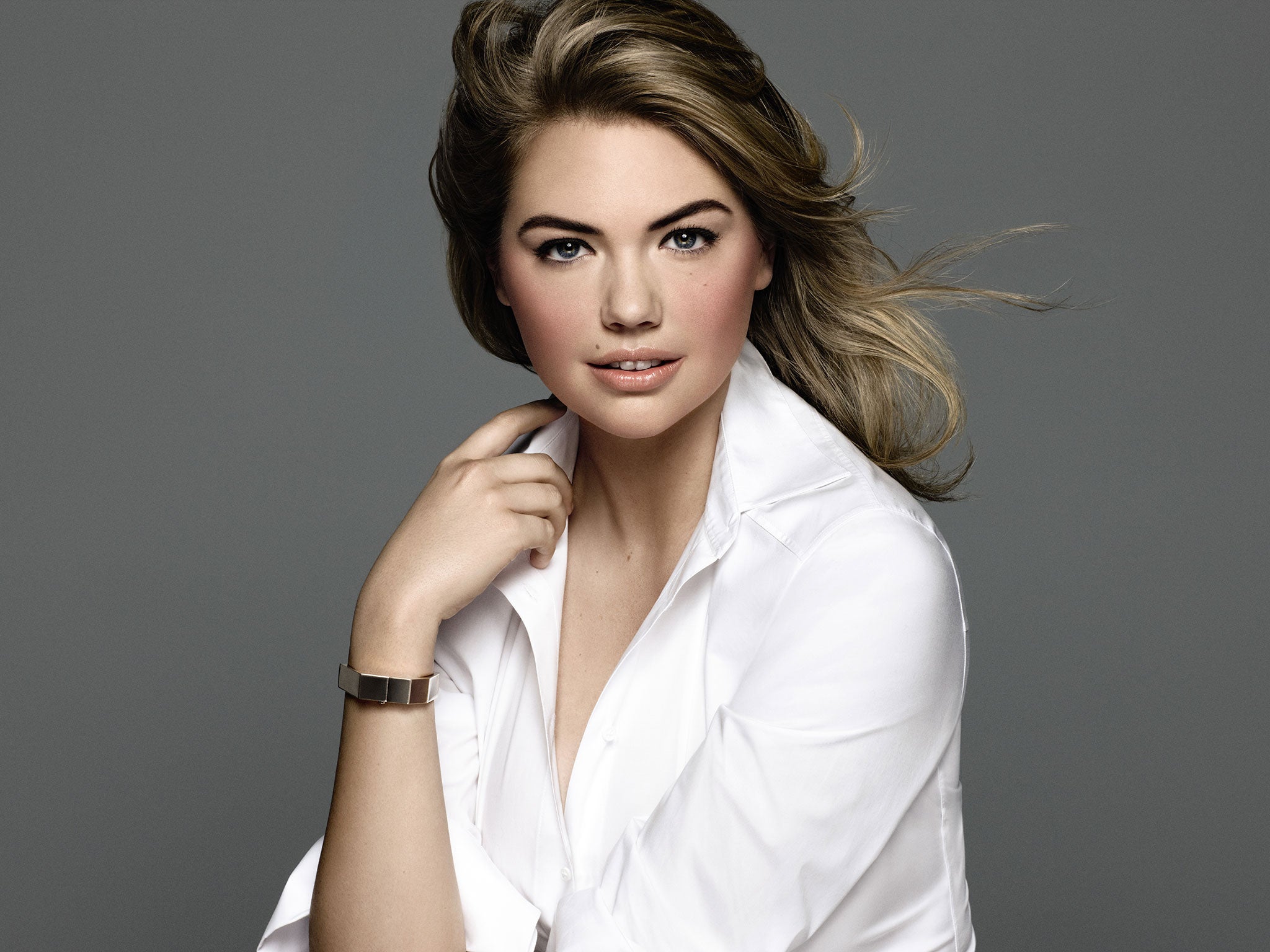 Kate Upton is the face of bobbi brown