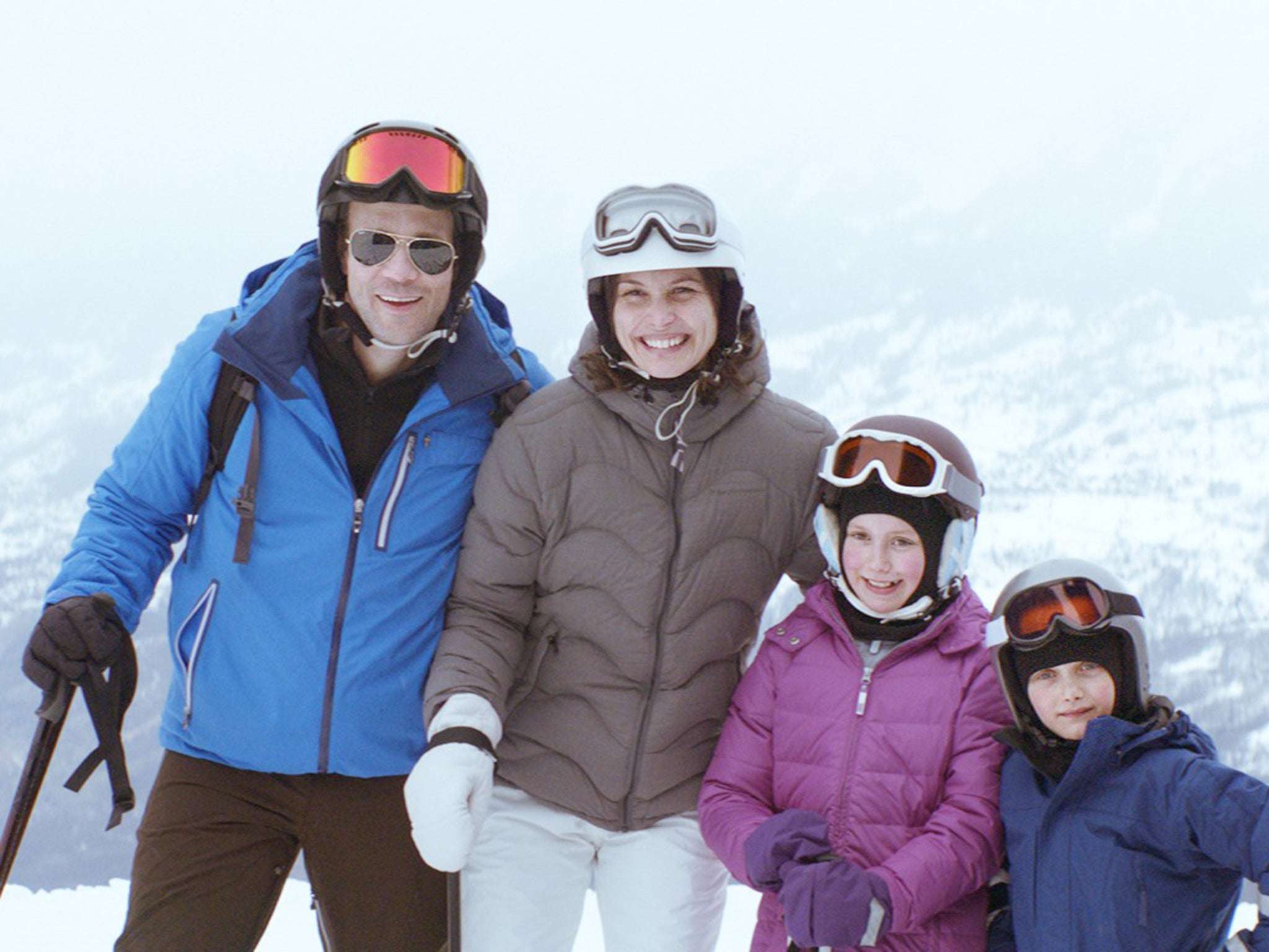 Johannes Bah Kuhnke, Lisa Loven Kongsli, Clara Wettergren and Vincent
Wettergren in ‘Force Majeure’