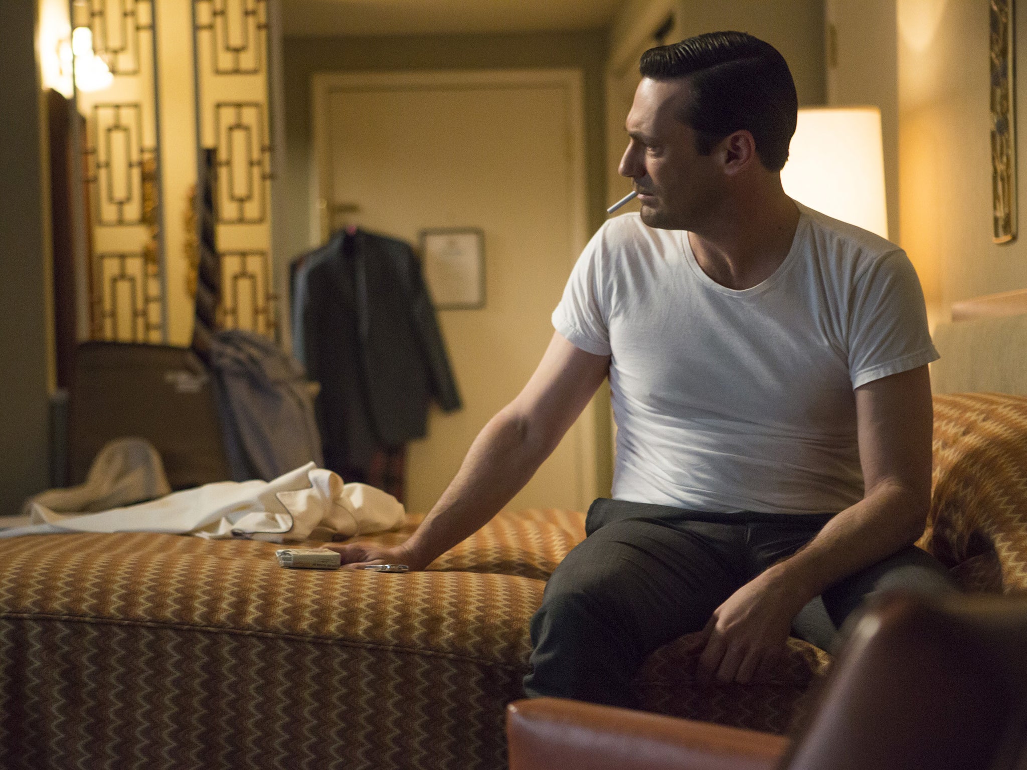 Living like there’s no tomorrow: Jon Hamm as Don Draper in the final season of ‘Mad Men’