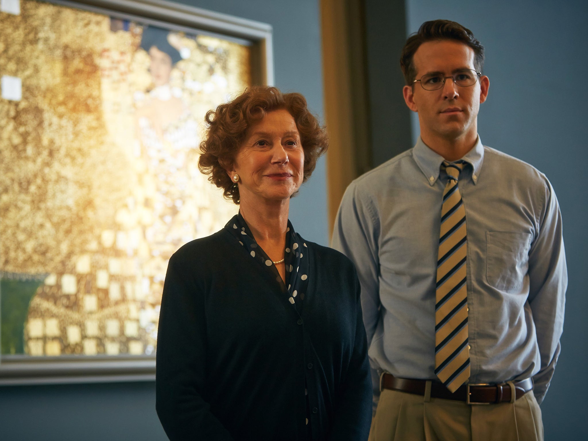 Painting by numbers: Helen Mirren and Ryan Reynolds in ‘Woman in Gold’