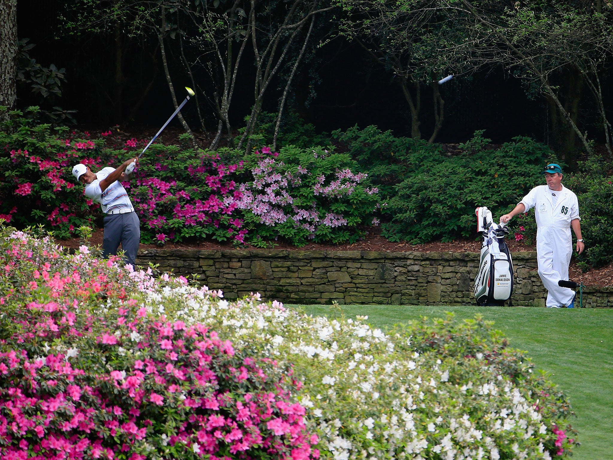 Masters day two leaderboard