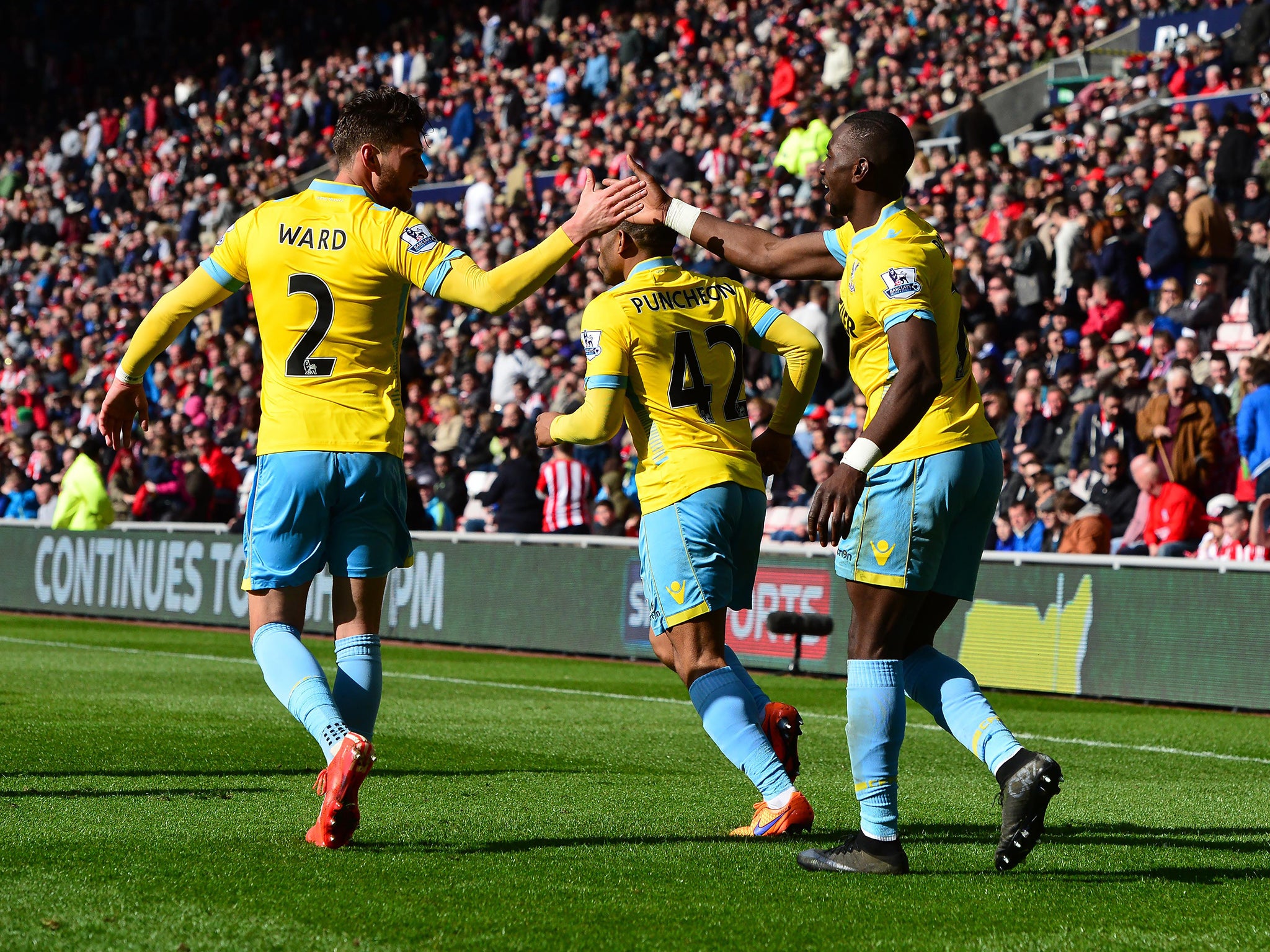 Yannick Bolasie put Sunderland to the sword