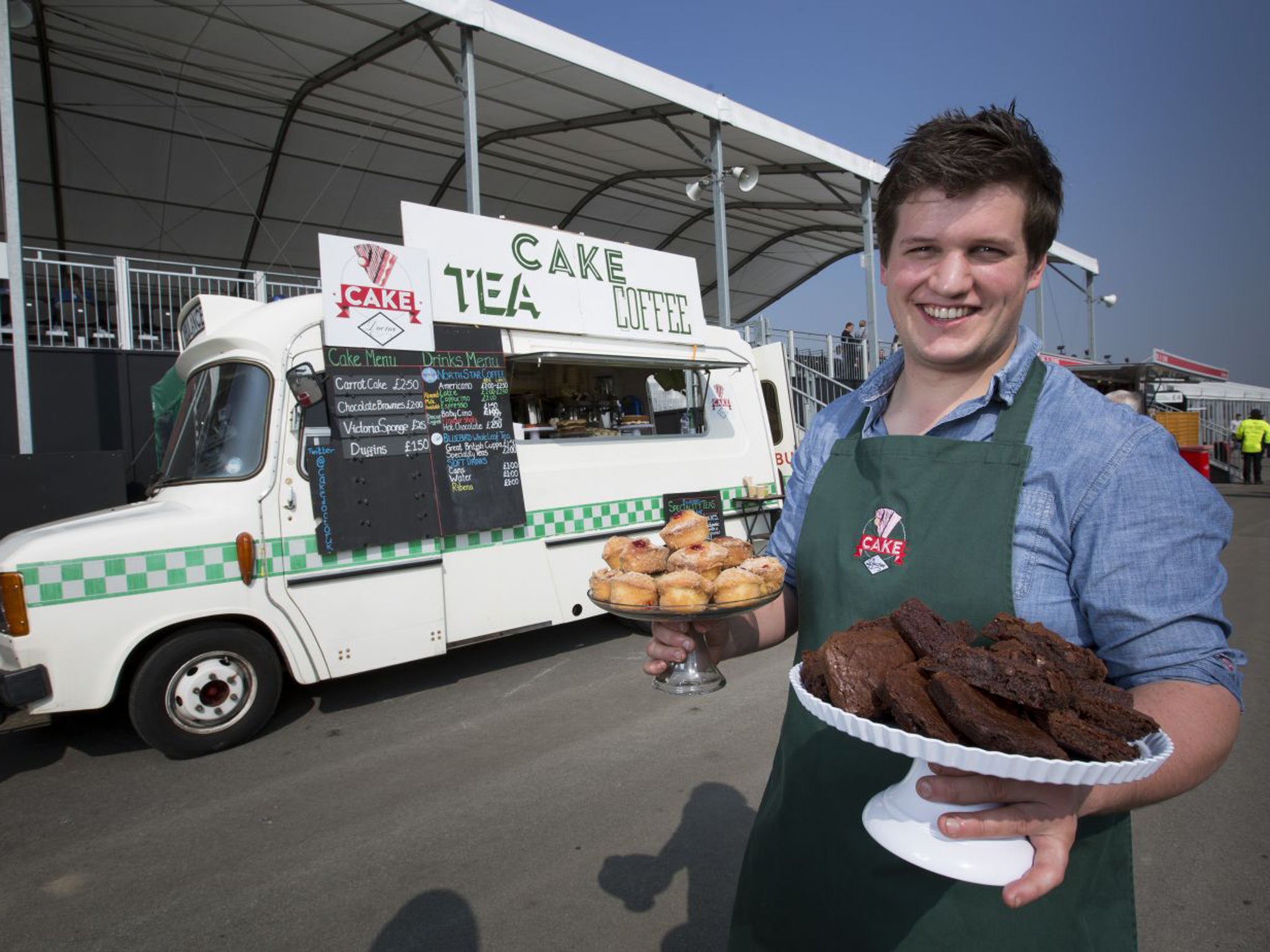 James Feddon is known to his fans as the “Cake Doctor”