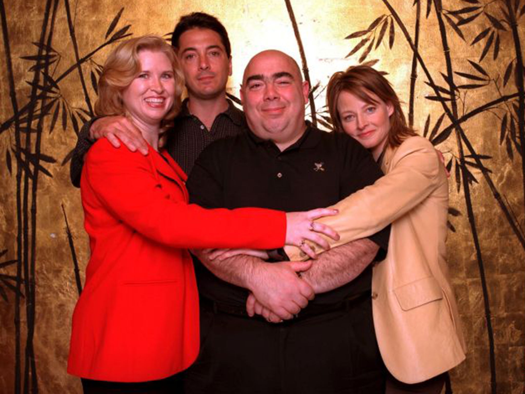 Scott Baio and Florrie Dugger with John Cassisi and Jodie Foster