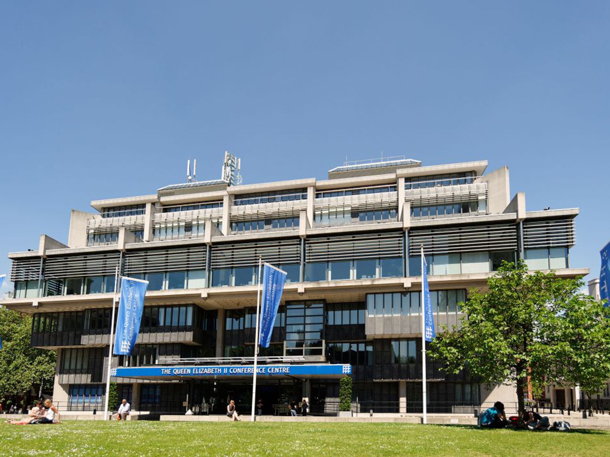 The Queen Elizabeth II Centre has been touted as a ‘no-brainer’ to become parliament’s temporary home