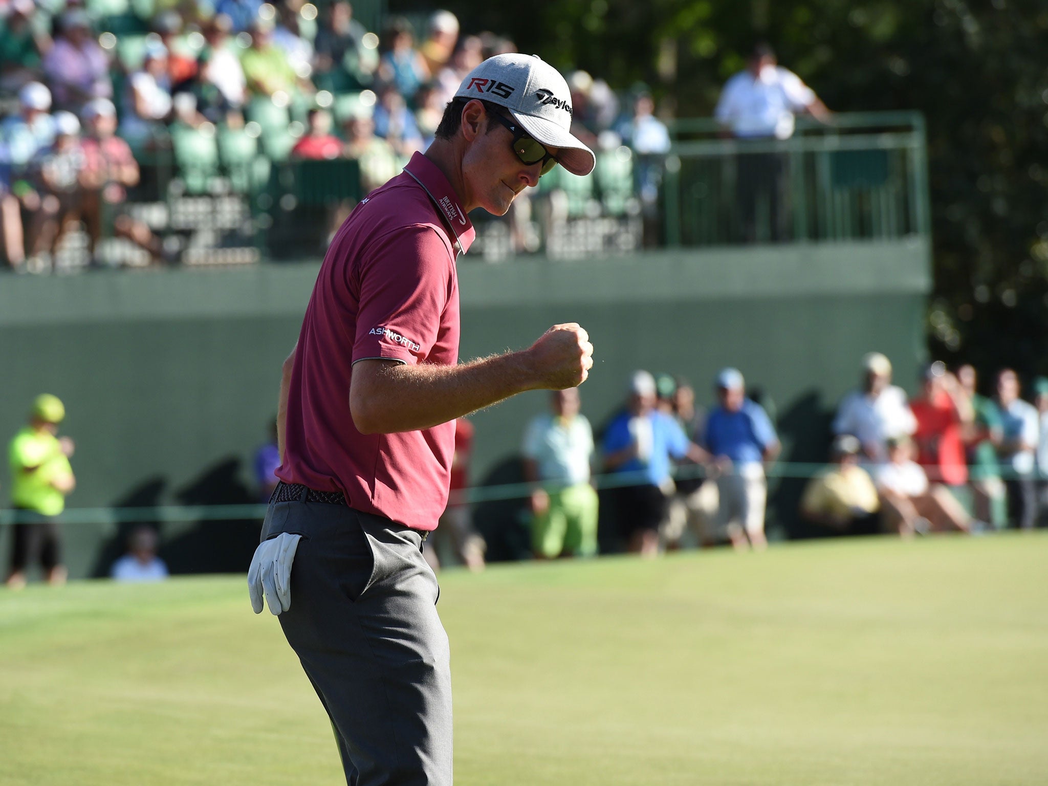 Rose reeled off five birdies on the back-nine