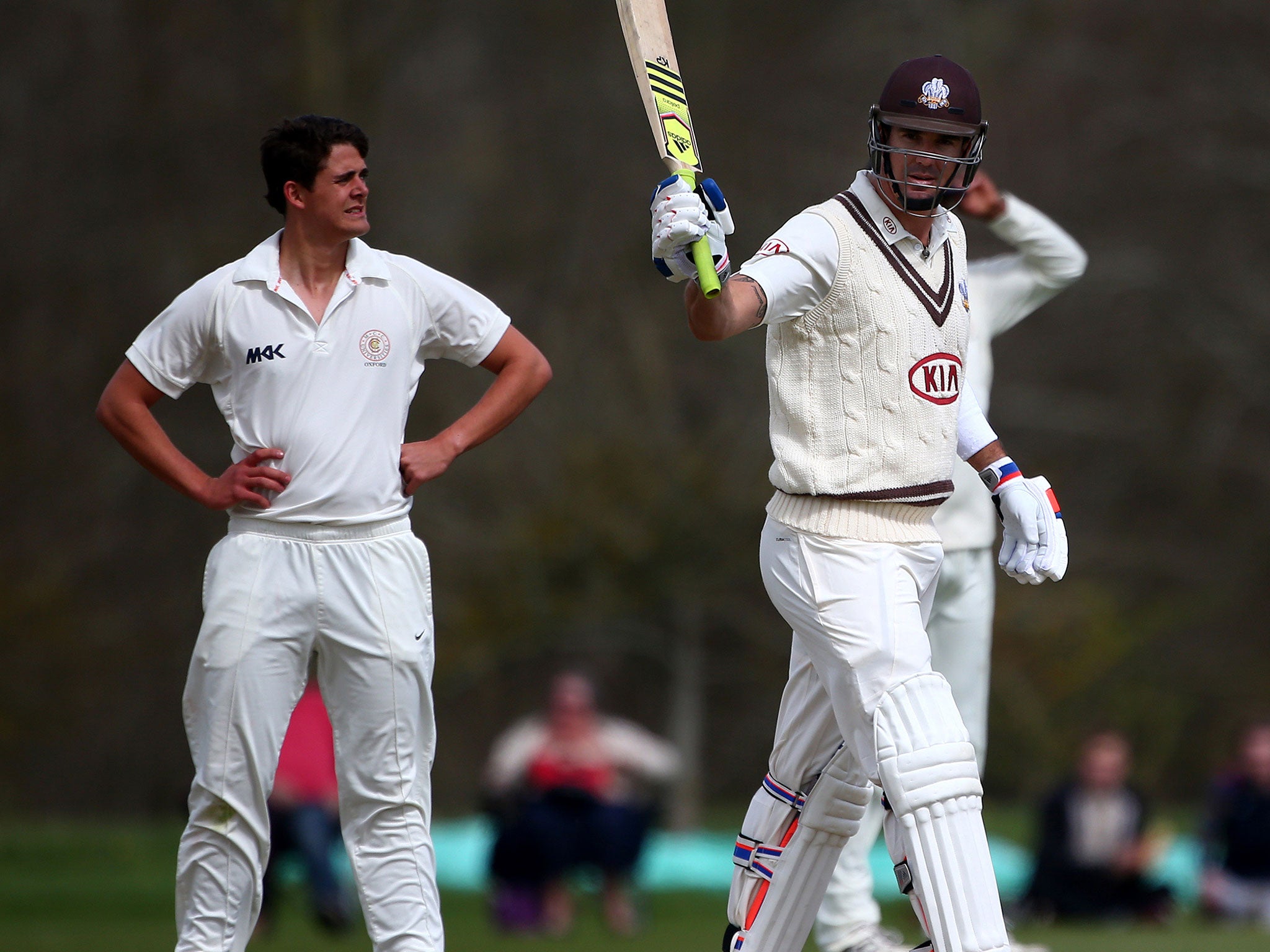 Kevin Pietersen has boosted his chance of an England recall