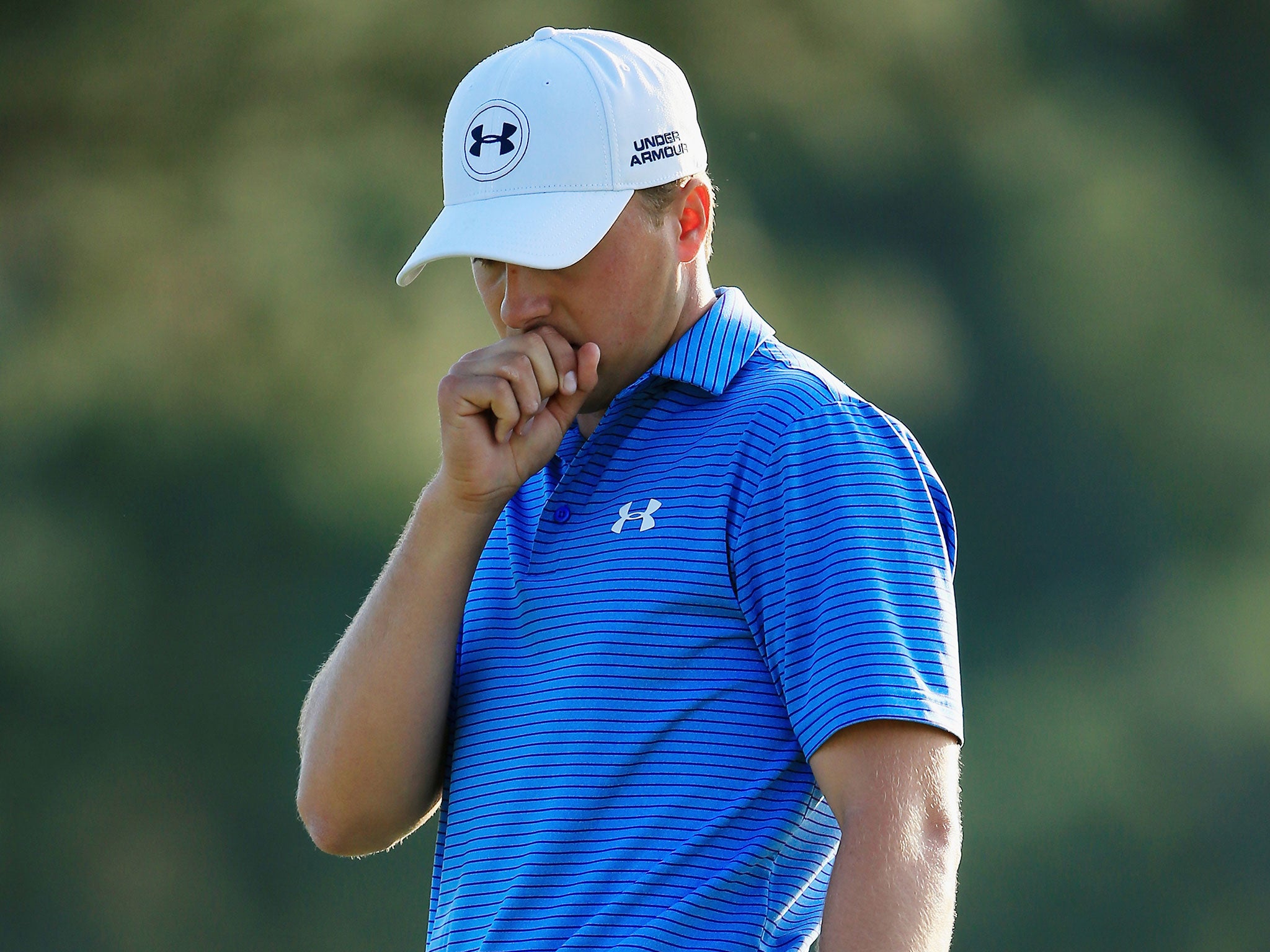 Jordan Spieth leads on the final day