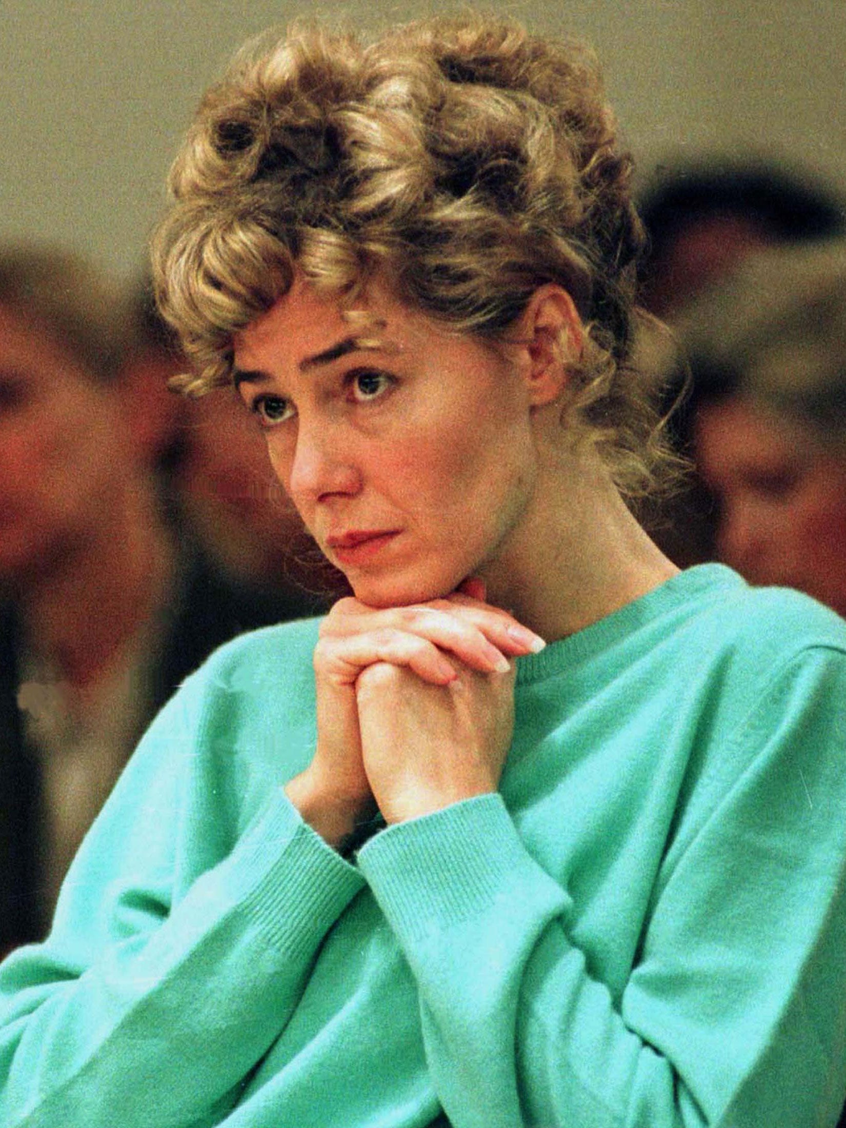 Mary Kay LeTourneau sits in a courtroom at in Washington in 1997