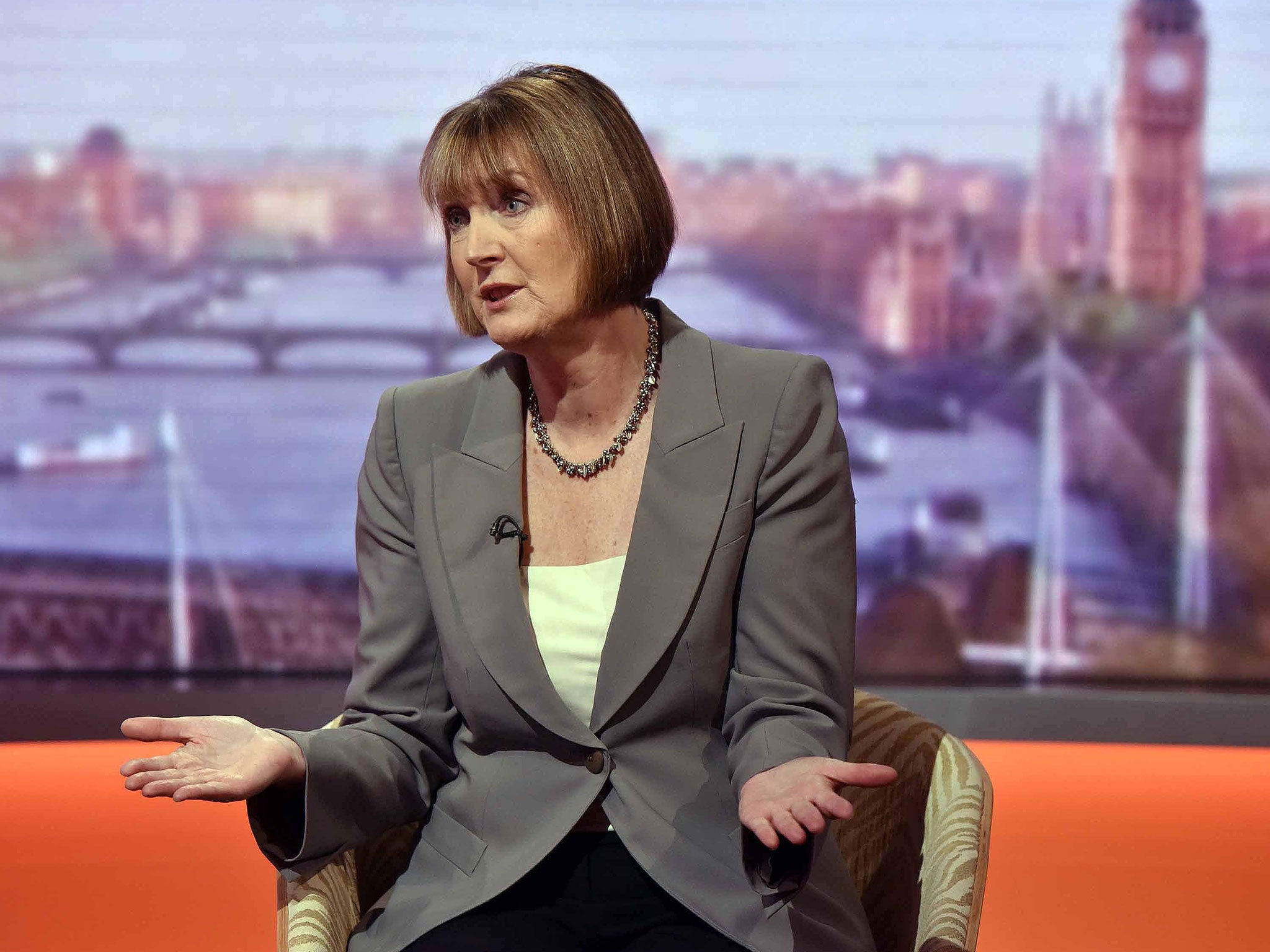 Harriet Harman speaking on ‘The Andrew Marr Show’