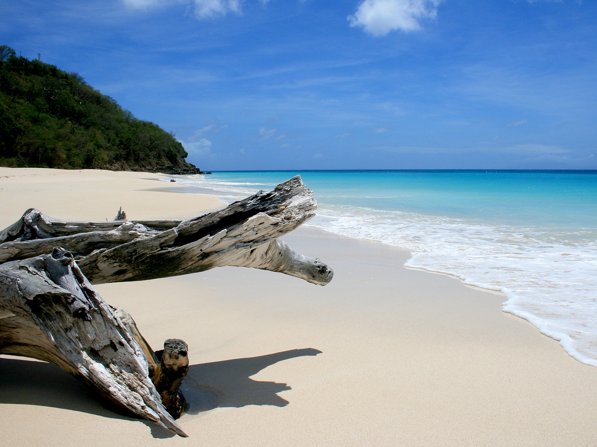 Deserted beach