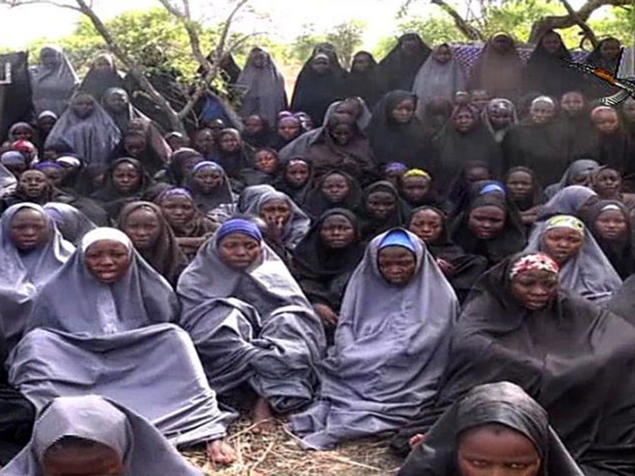 Boko Haram released a video of the kidnapped schoolgirls last year, where they appeared reasonably fit and well in a wooded location, followed by a rant from the group’s leader Abubakar Shekau