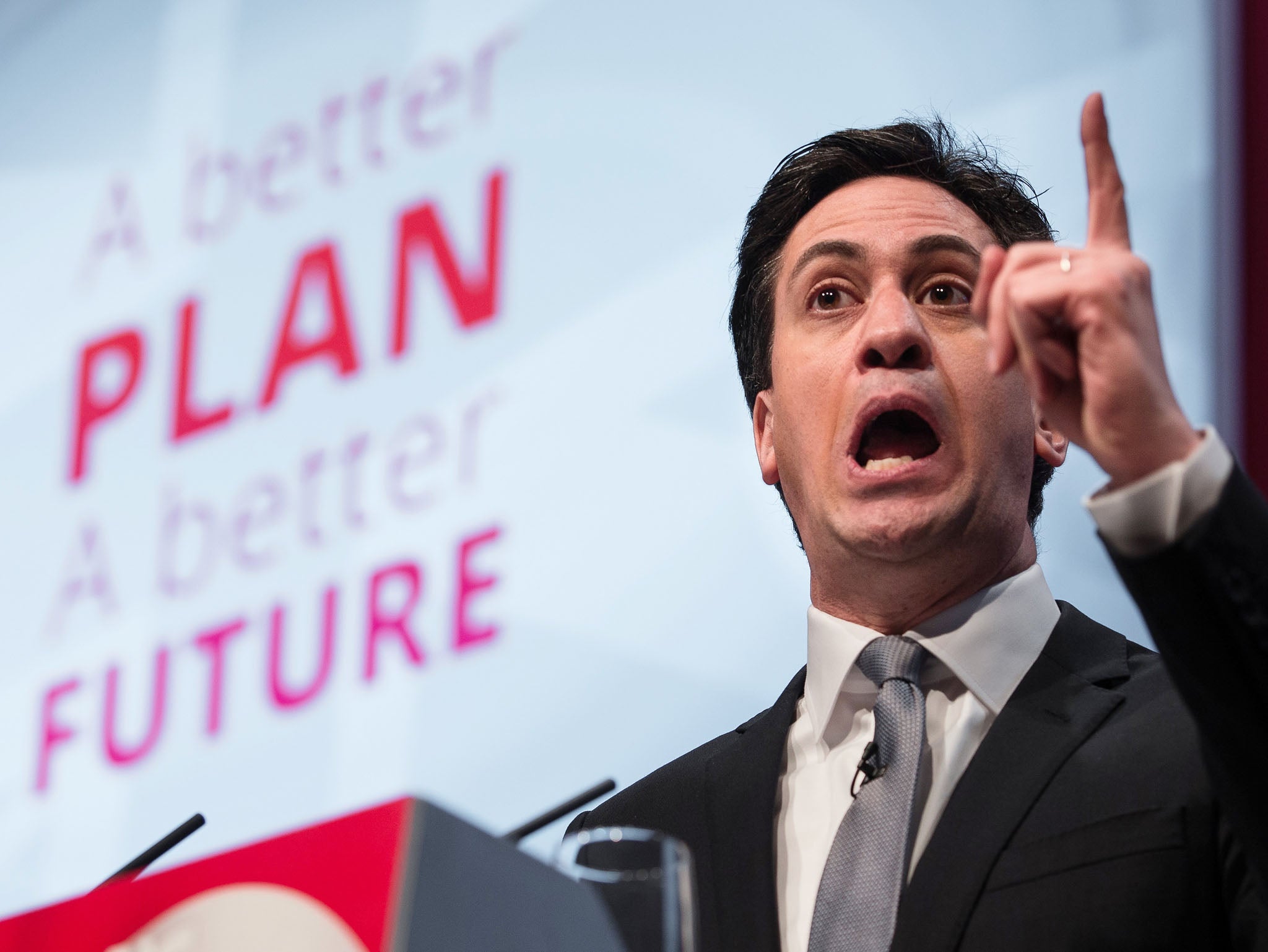 Labour leader Ed Miliband