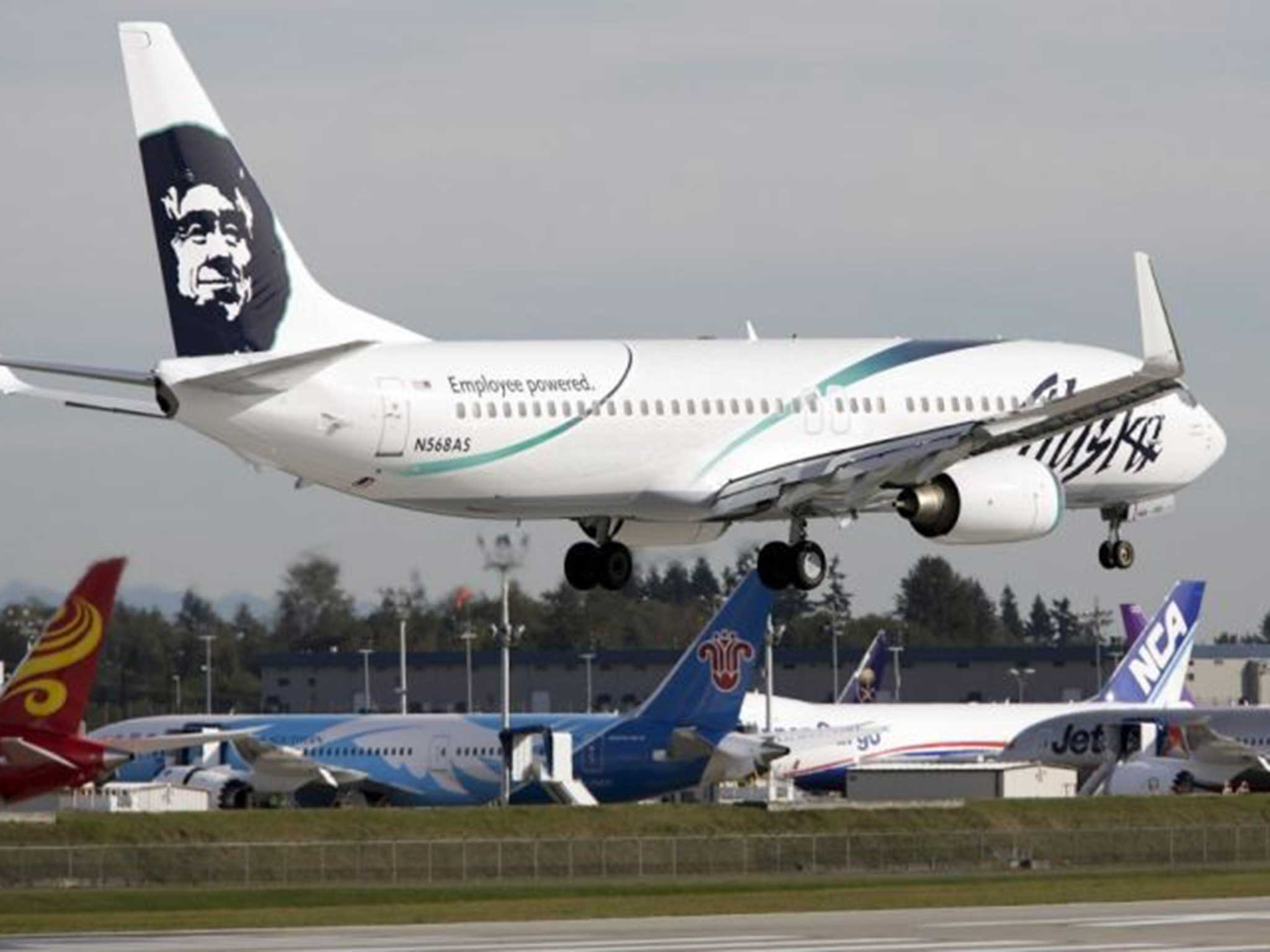 The flight attendant stopped the safety demonstration to complain to colleagues