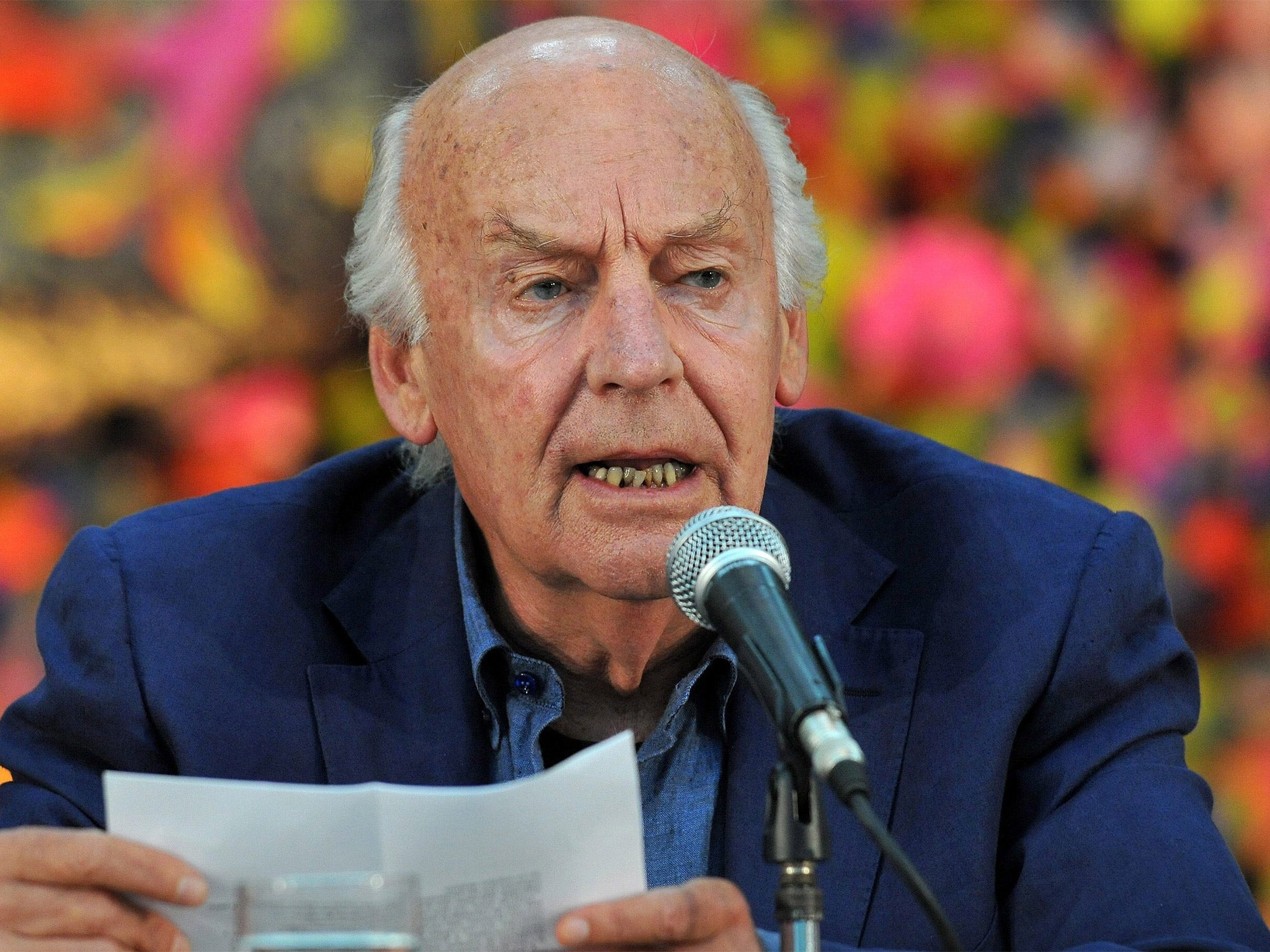 Galeano in 2012: ‘Reality has changed a lot, and I have changed a lot,’ he said