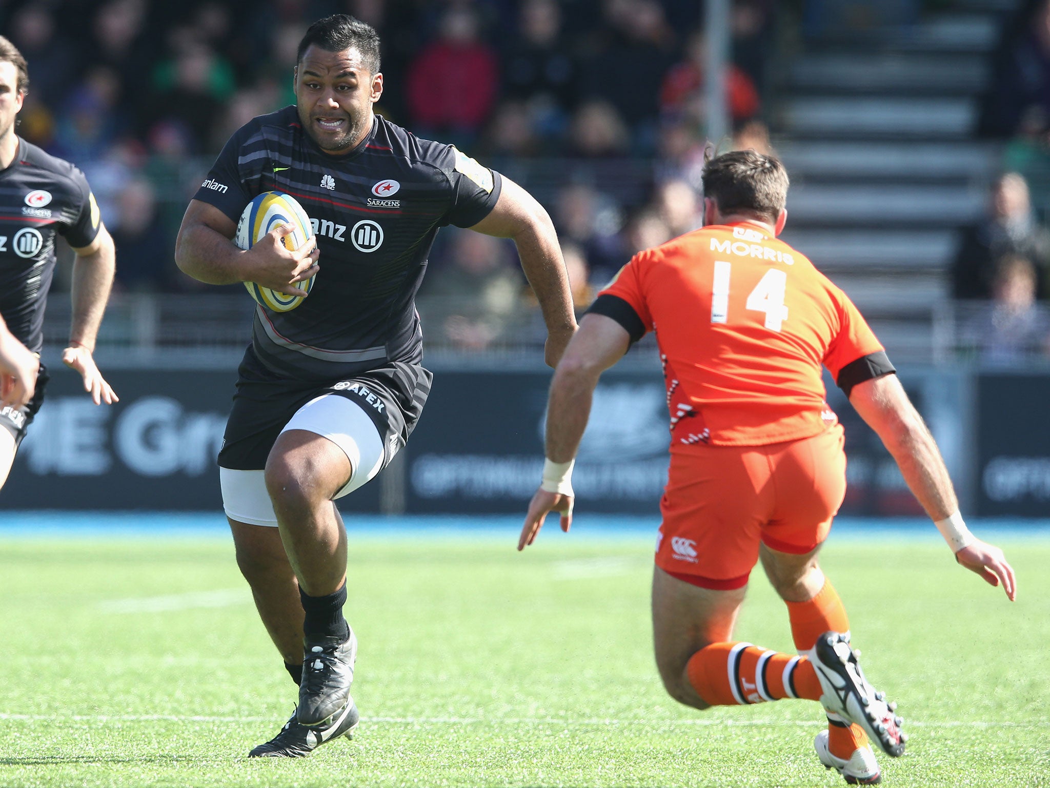 Billy Vunipola has been cleared to face Clermont Auvergne