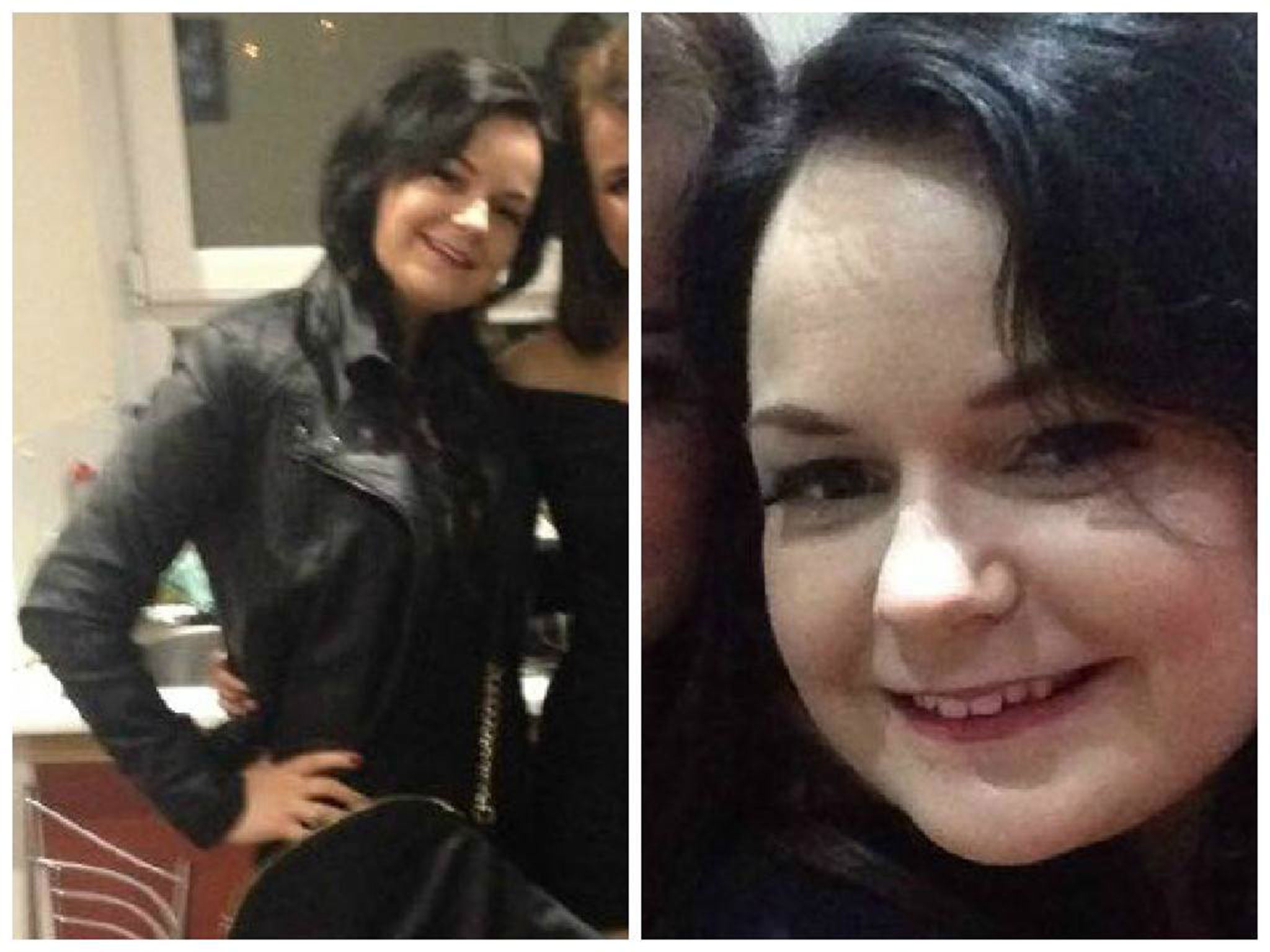 Photos from the night she disappeared posted on the 'Please Help Find Karen missing in Glasgow' Facebook group