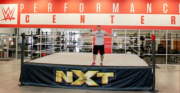 New WWE NXT recruit Peter Howard