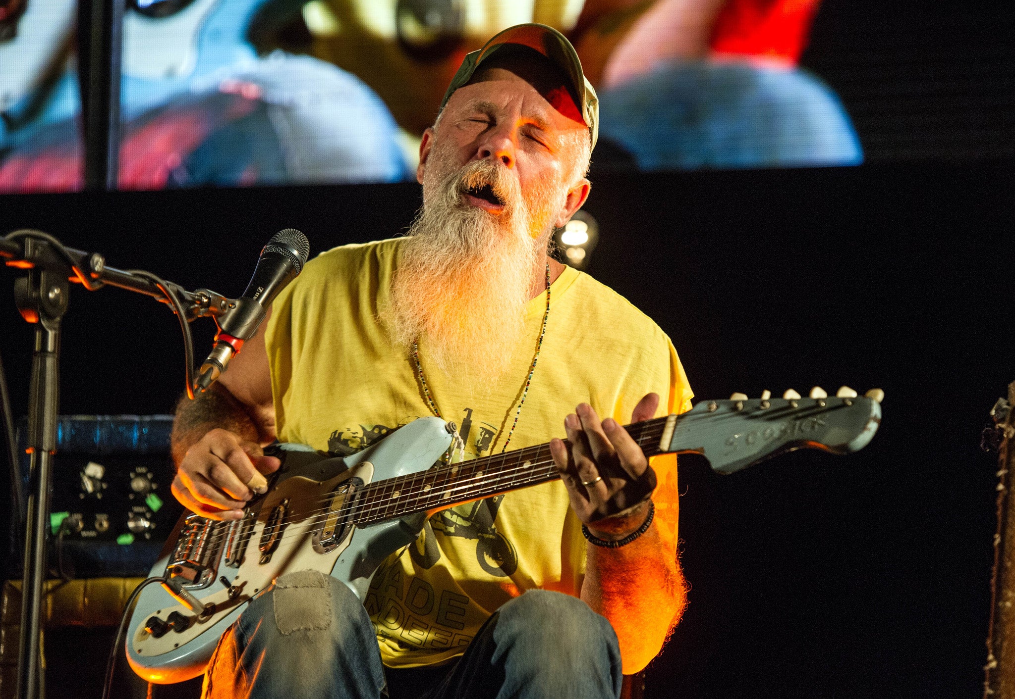 Seasick Steve performing live