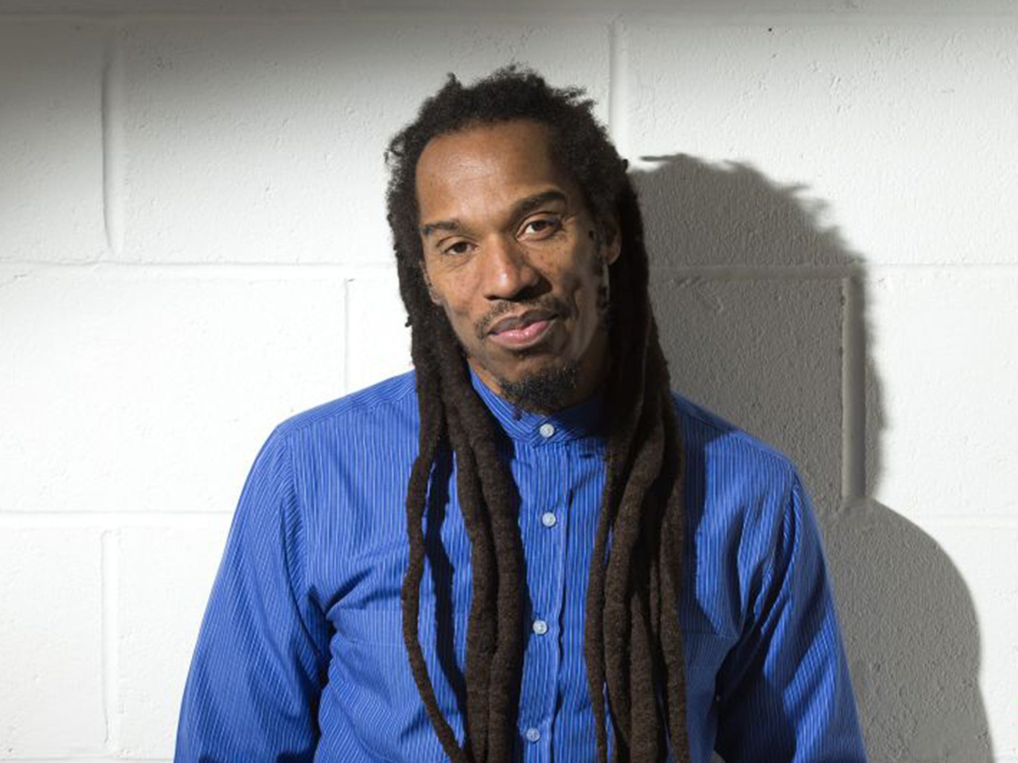 Benjamin Zephaniah, who has a hybrid Birmingham-Afro-Caribbean accent