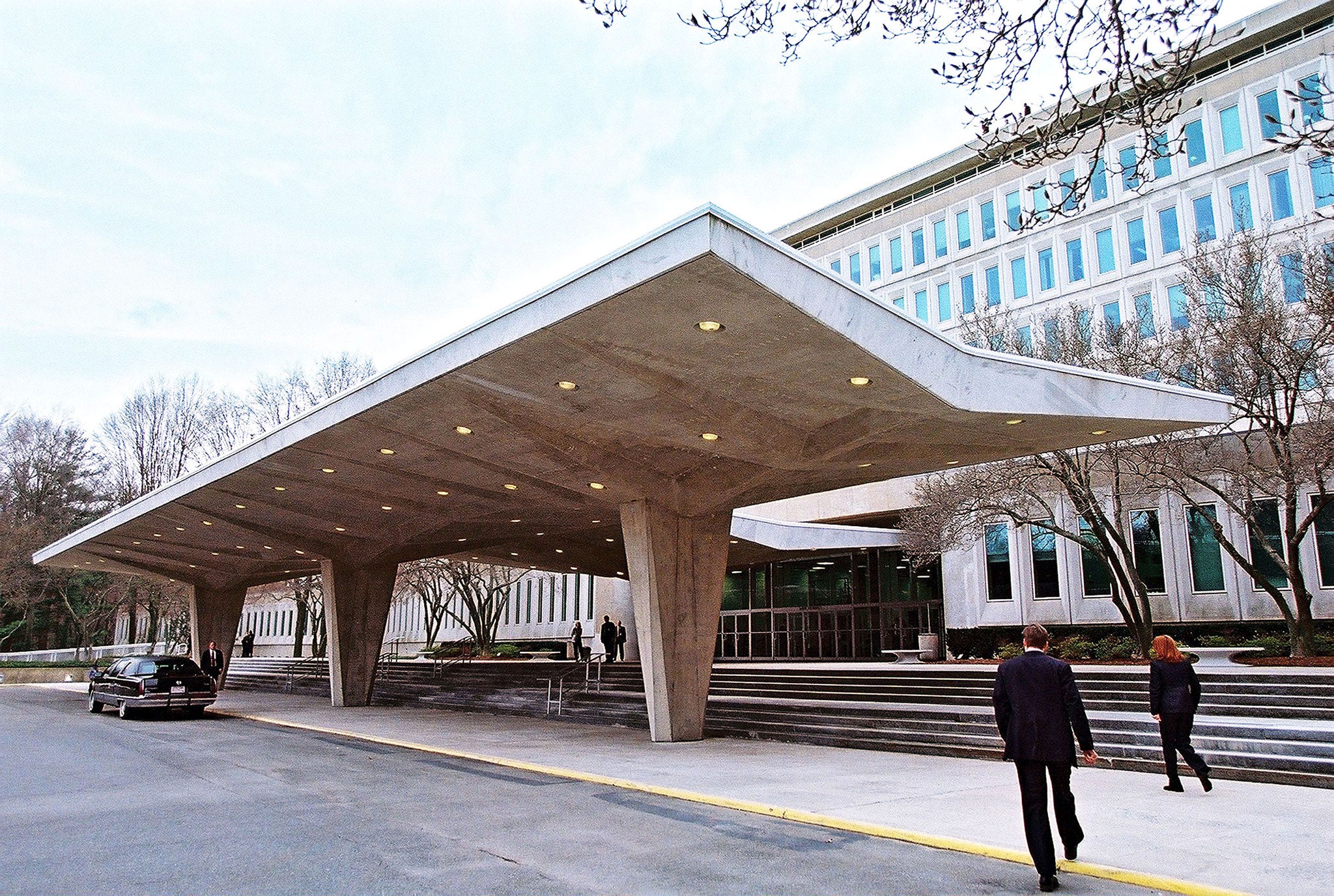 The exterior of the CIA's compound in Langley, Virginia (Getty)