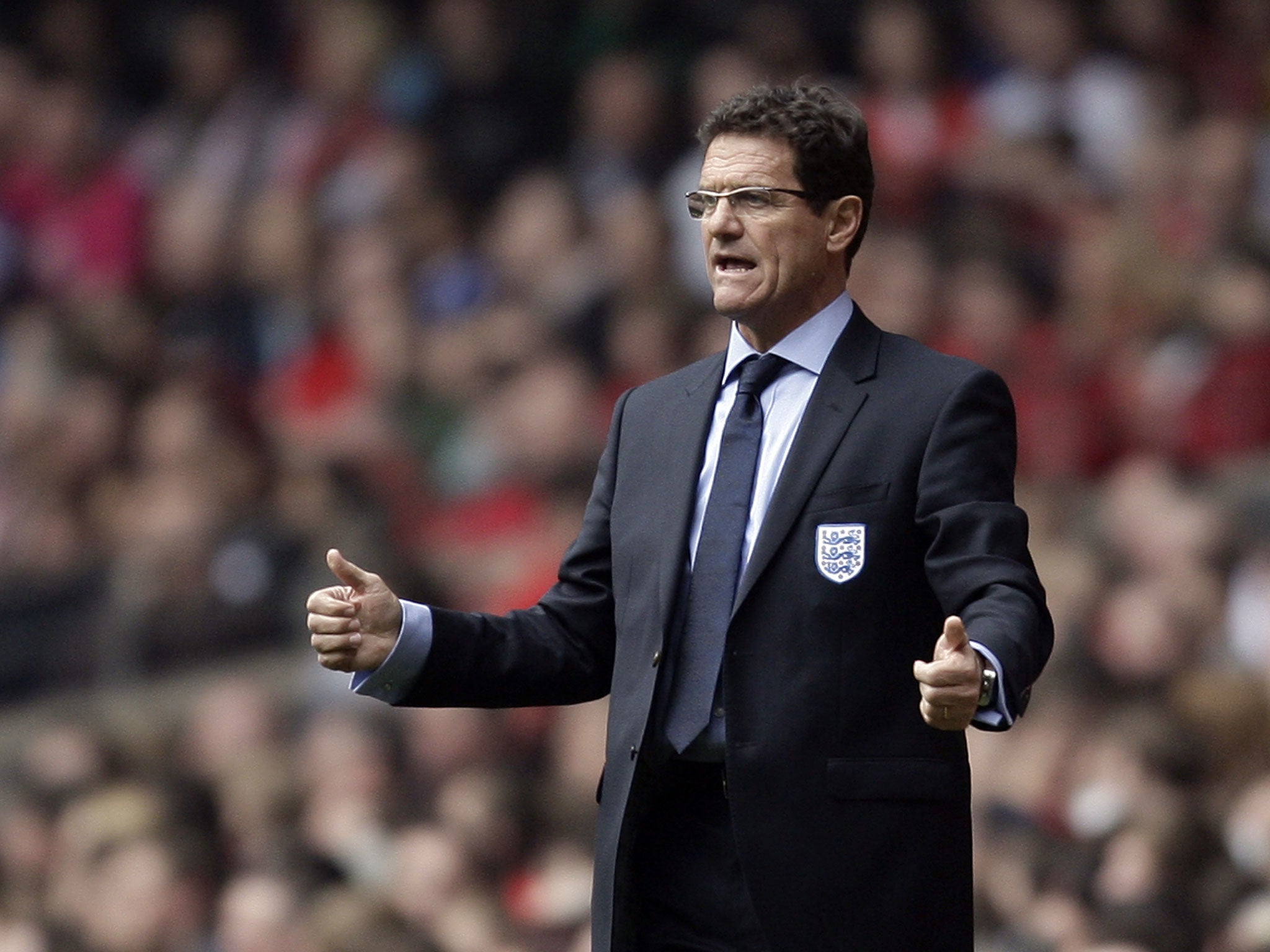 &#13;
Fabio Capello's England were unable to beat Algeria &#13;