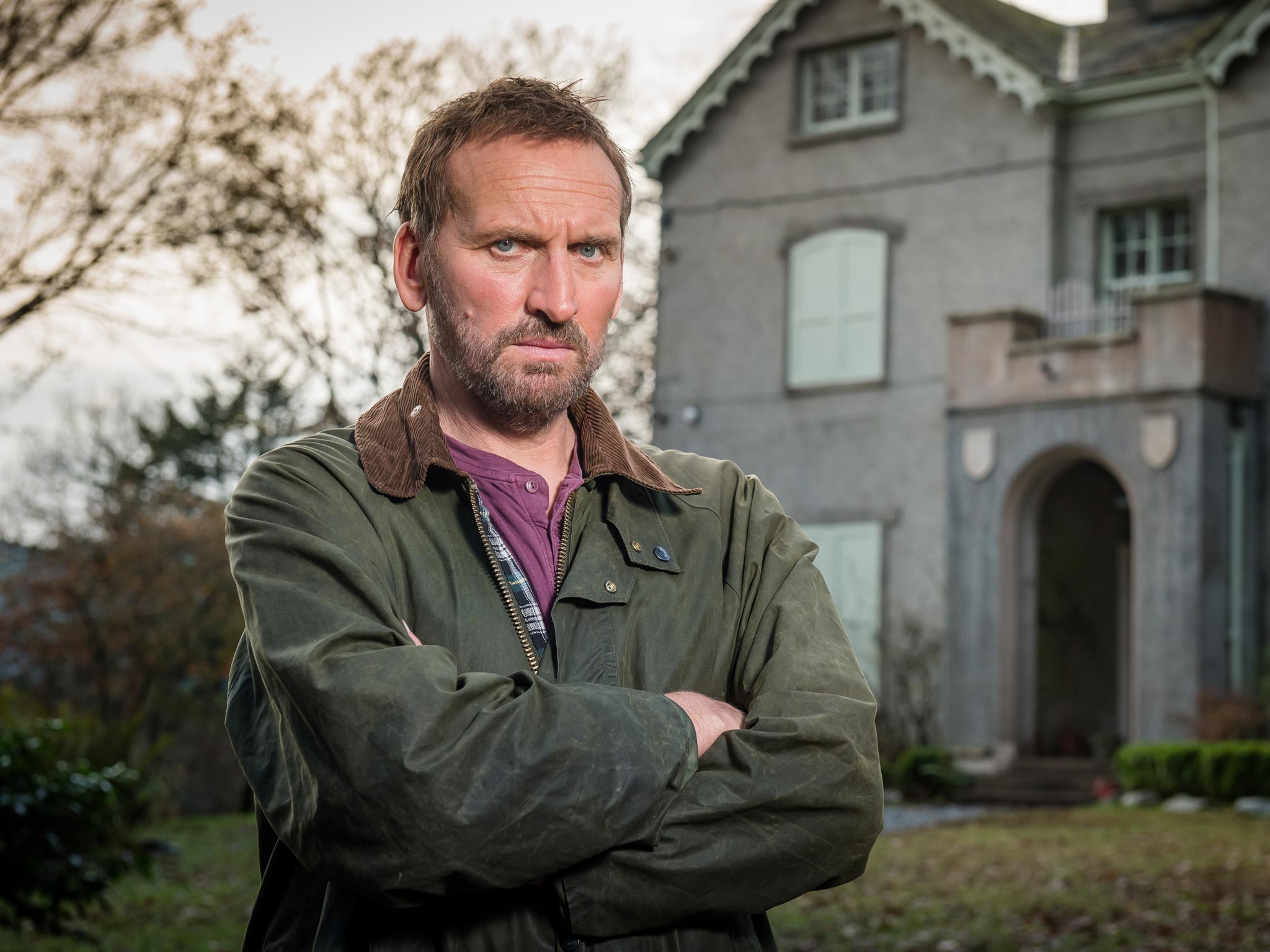 Eccleston plays an ex-policeman who now runs a B&amp;B in the Lake District in Safe House