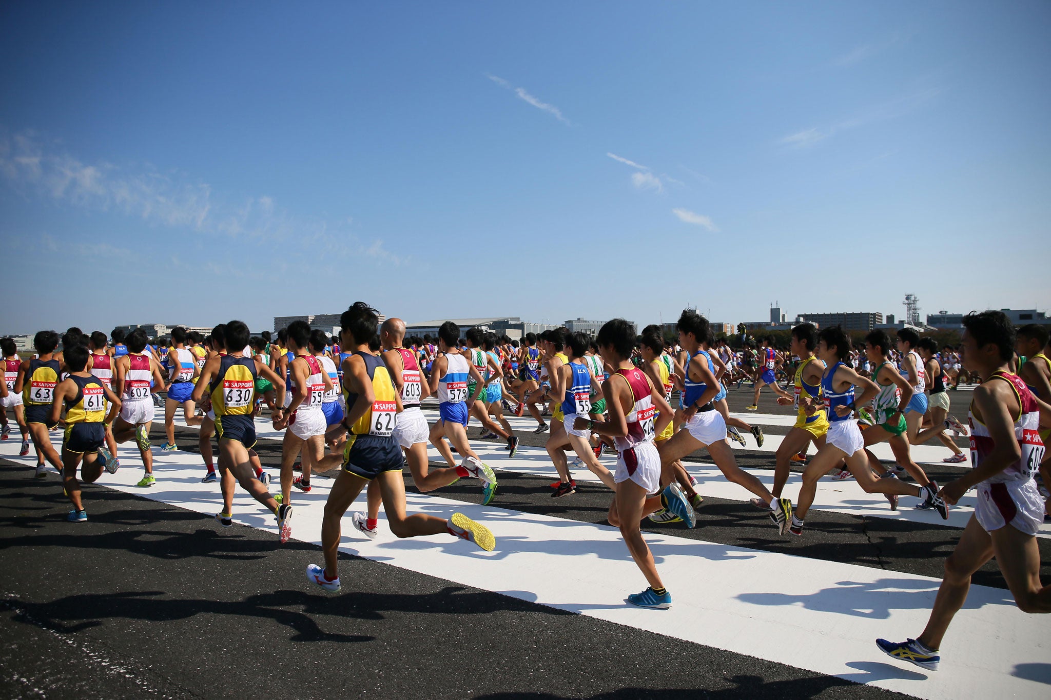 The 91st Hakone Ekiden Qualifier at Showa Kinen Park, Tokyo, 2014