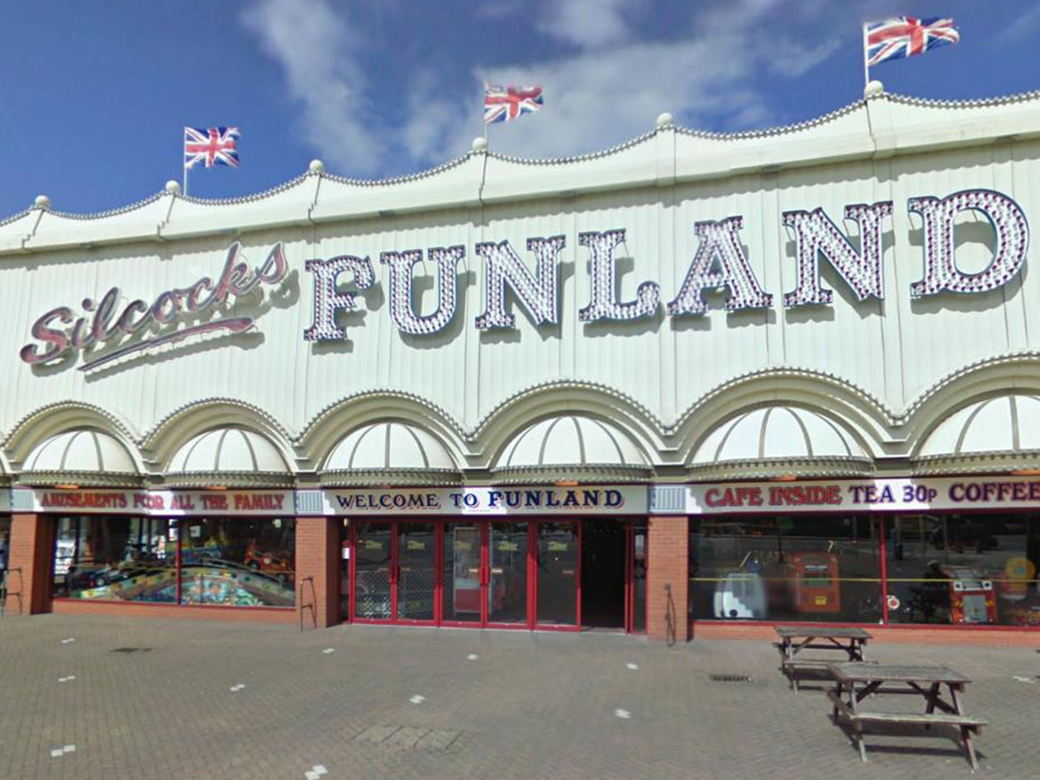 Baby April was abandoned in Silcock's Funland amusement arcade in Southport