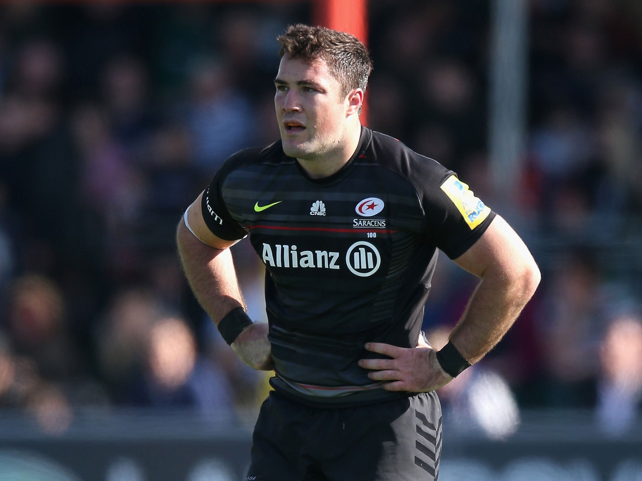 Saracens centre Brad Barritt