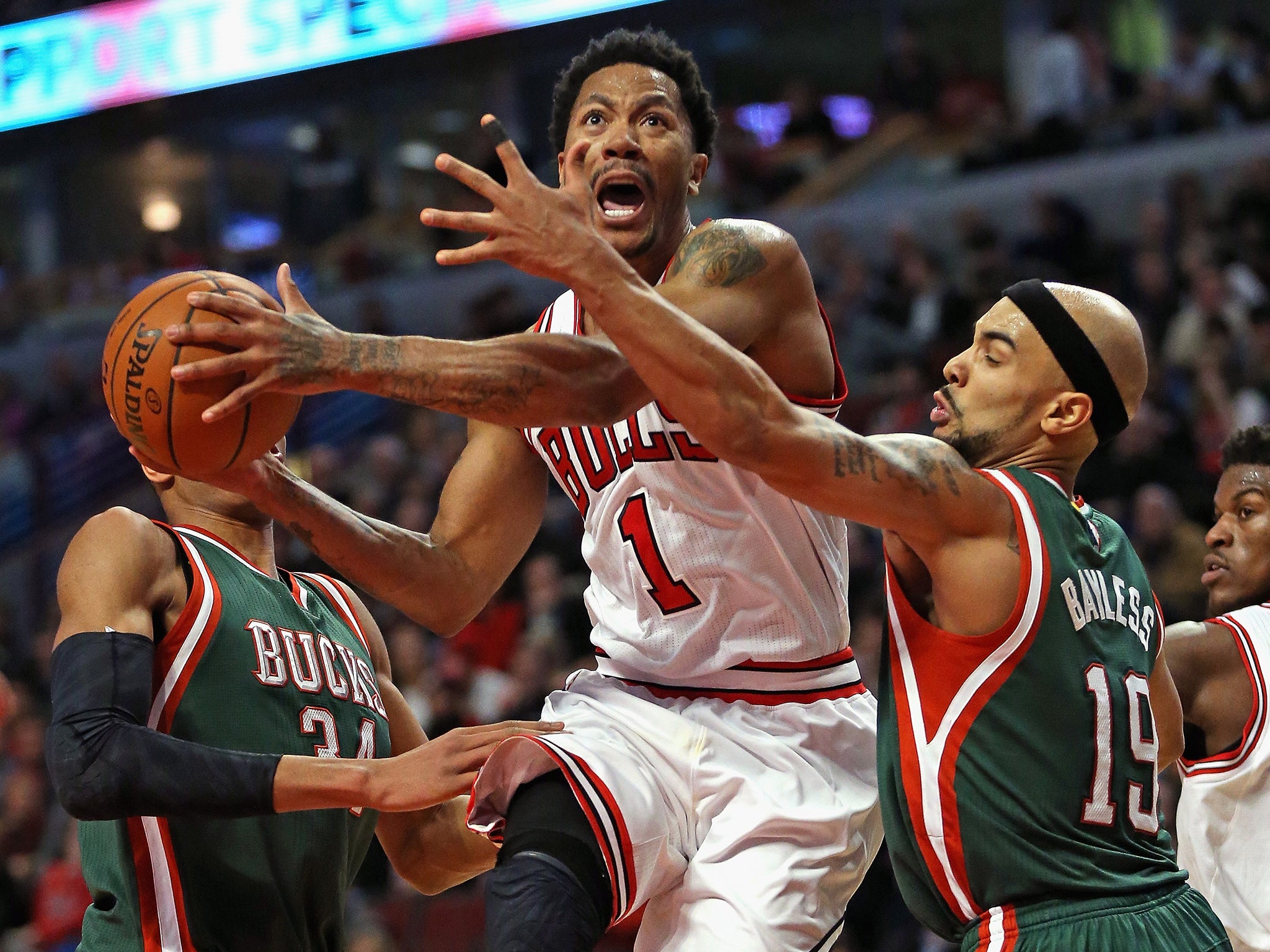 Derrick Rose is back from another injury to lead the Bulls