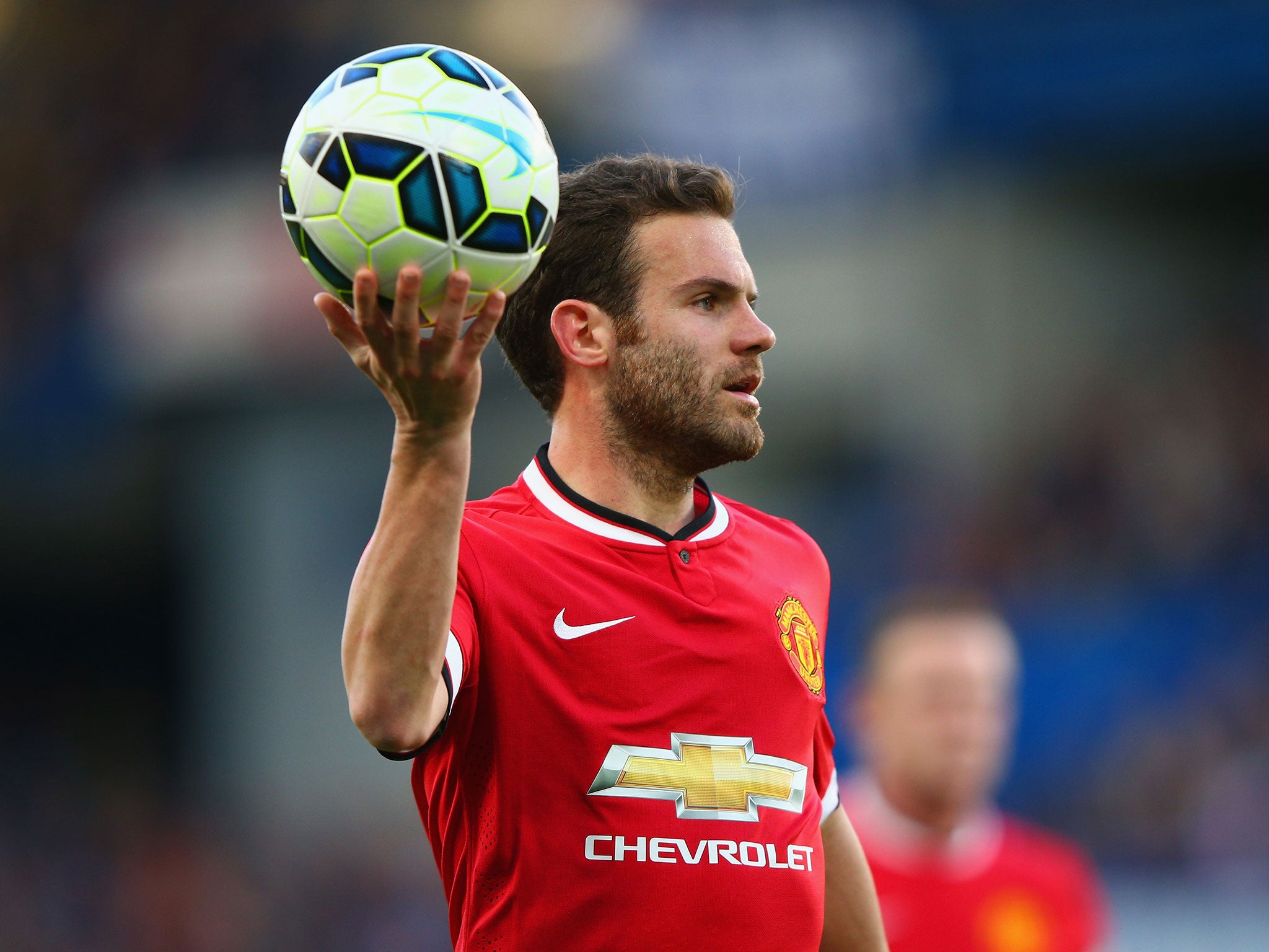 Mata returned to Stamford Bridge, having played for Chelsea before joining United