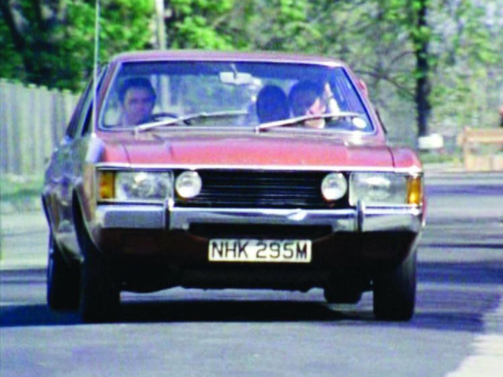 The Ford Consul GT driven by DI Jack Regan in the TV series 'The Sweeney' was “copper bronze”