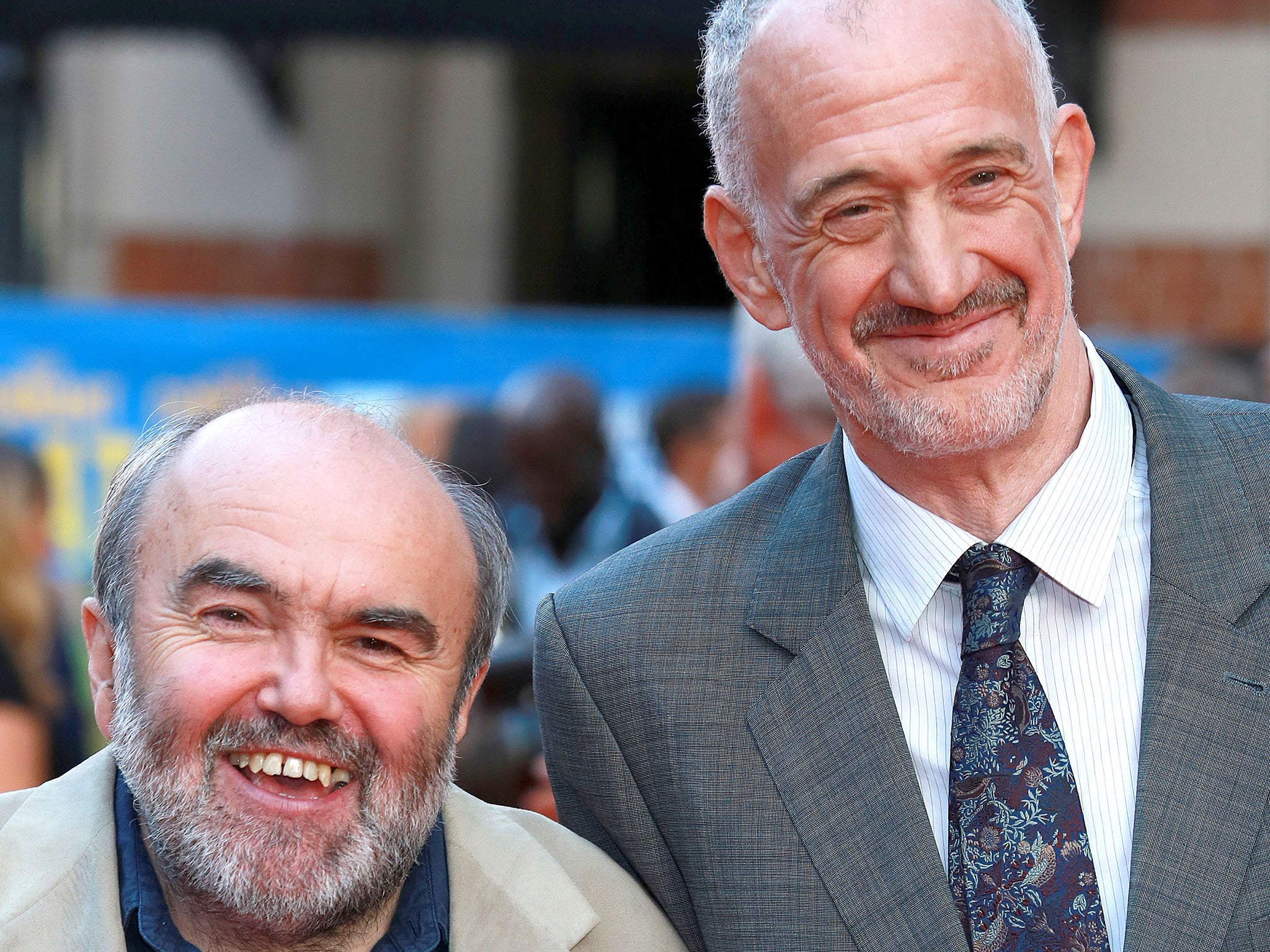 Writers Andy Hamilton (left) and Guy Jenkin