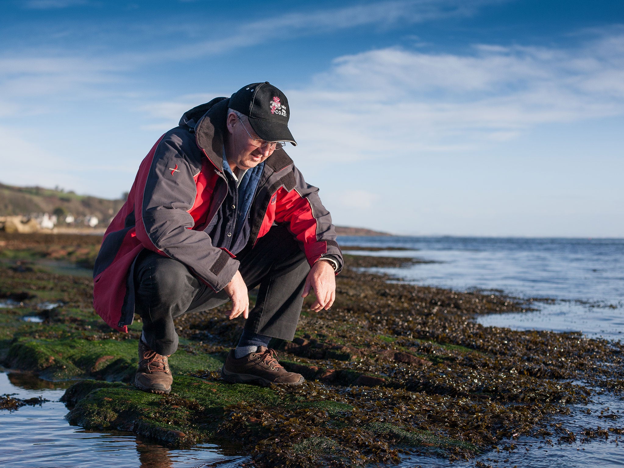 Howard Wood has devoted the past 30 years to helping animal life in the Clyde recover