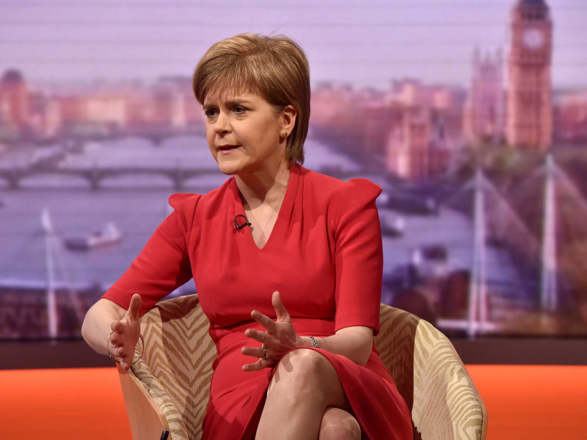 Nicola Sturgeon on ‘The Andrew Marr Show’