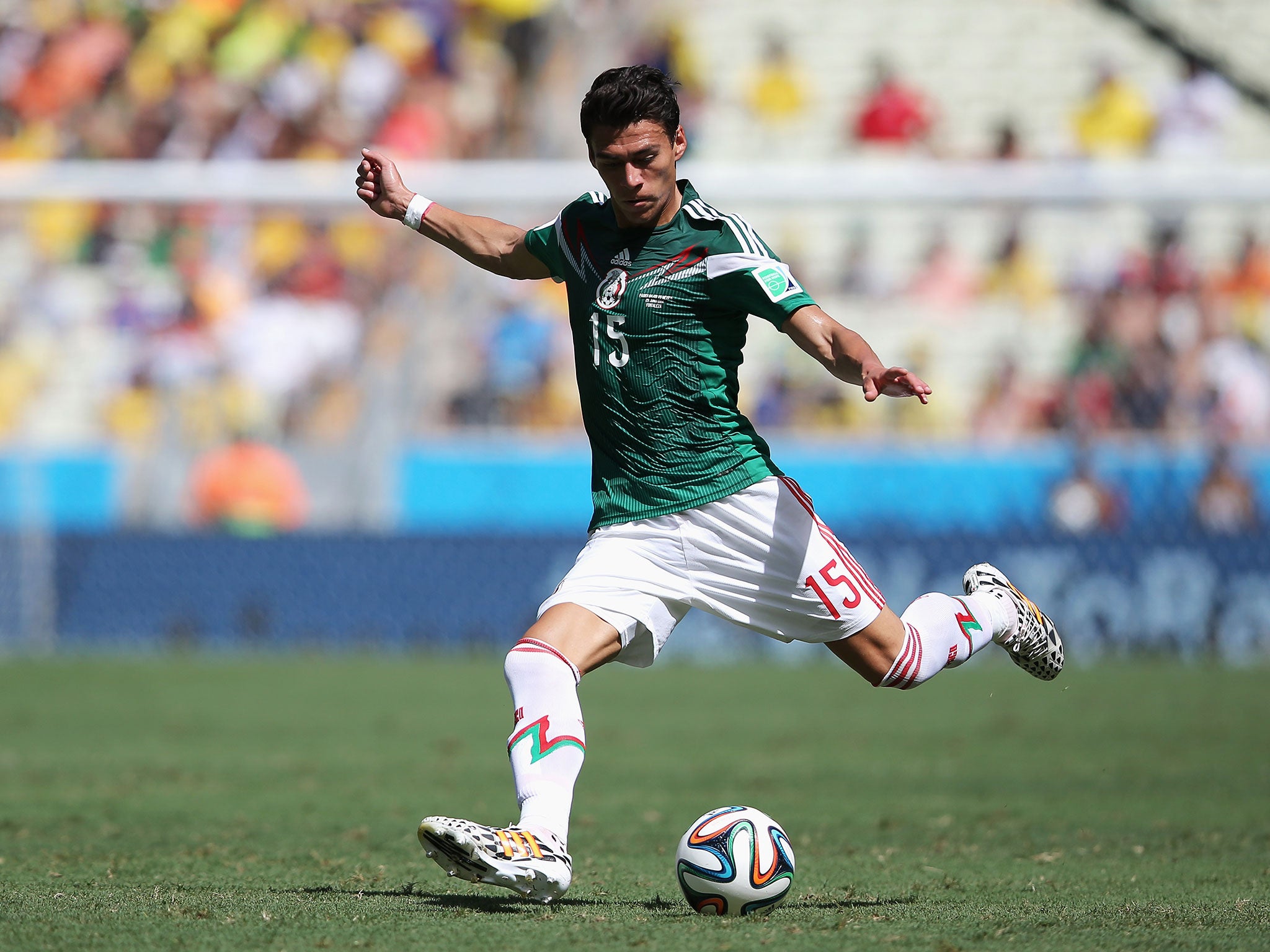 Moreno starred for Mexico at the World Cup last year