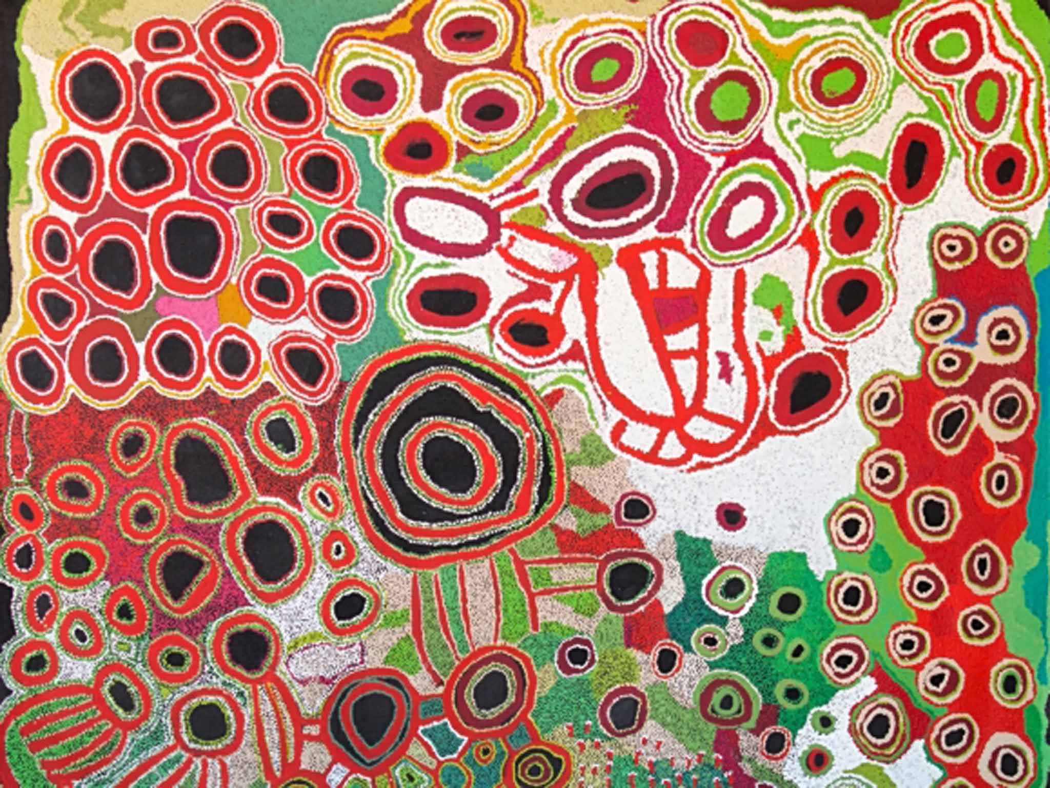 'Kungkarangkalpa' by six Spinifex women