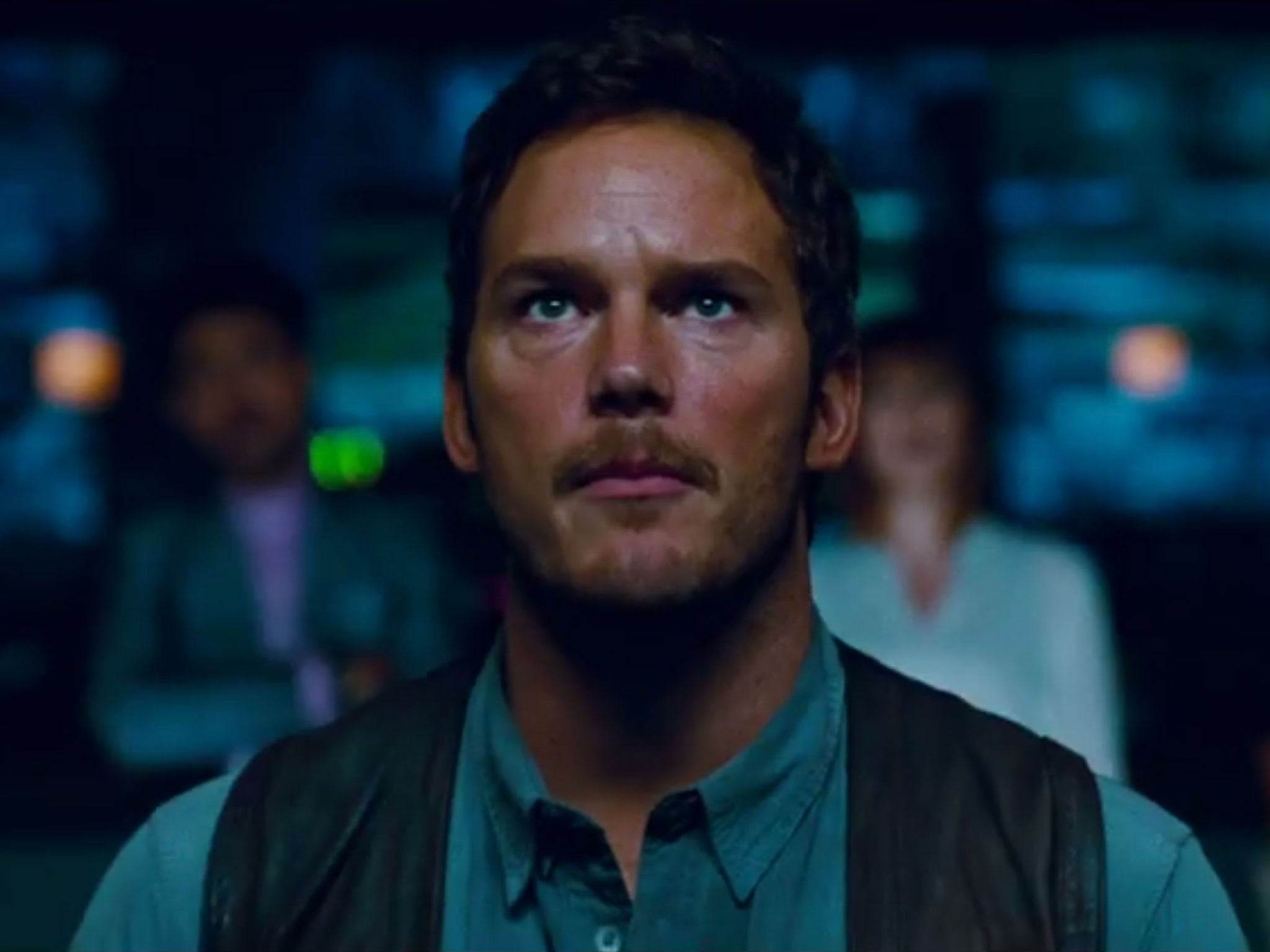 Chris Pratt in Jurassic World