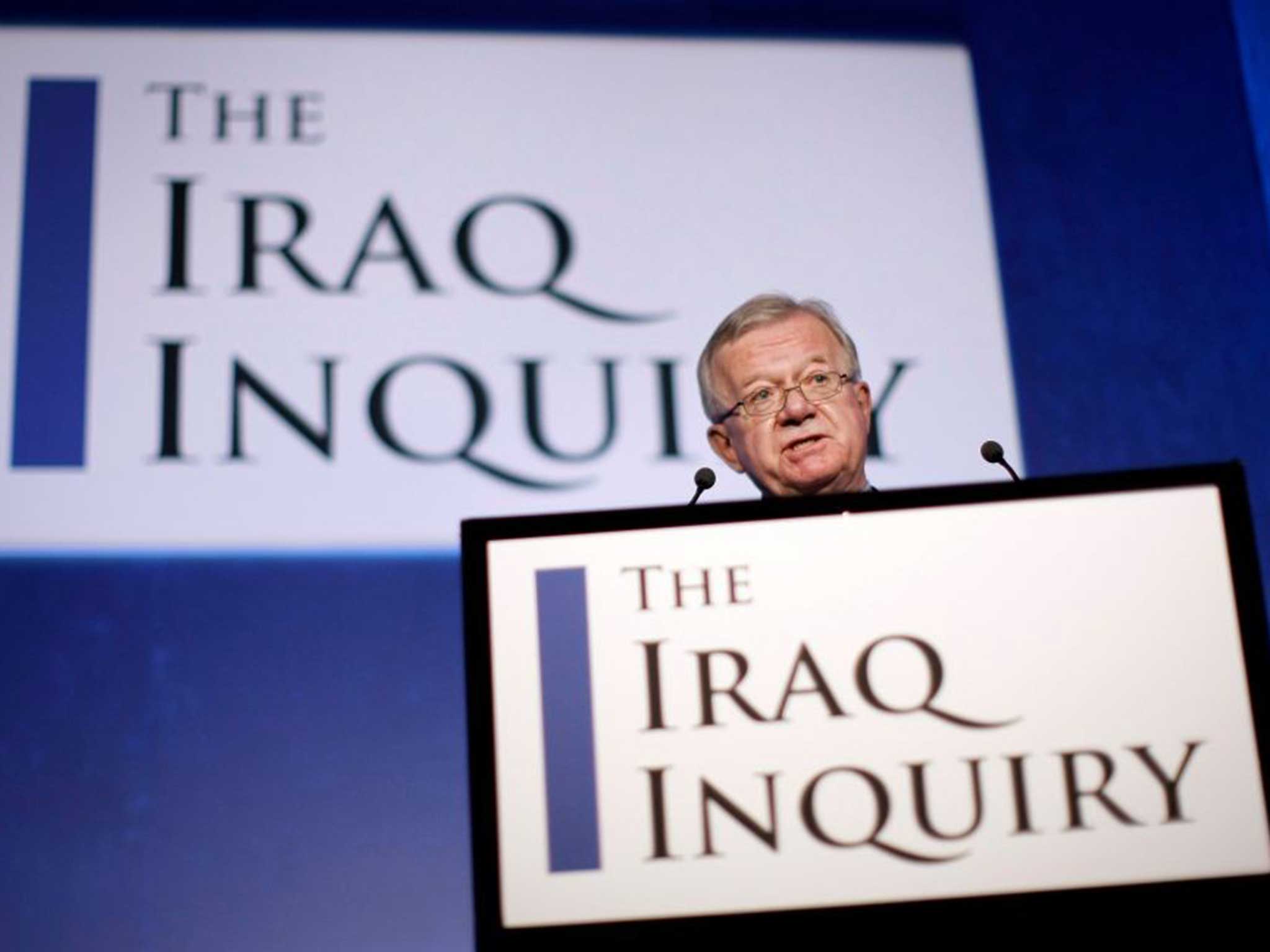 Sir John Chilcot first announced the terms of reference of his inquiry into the causes of the Iraq war in 2009