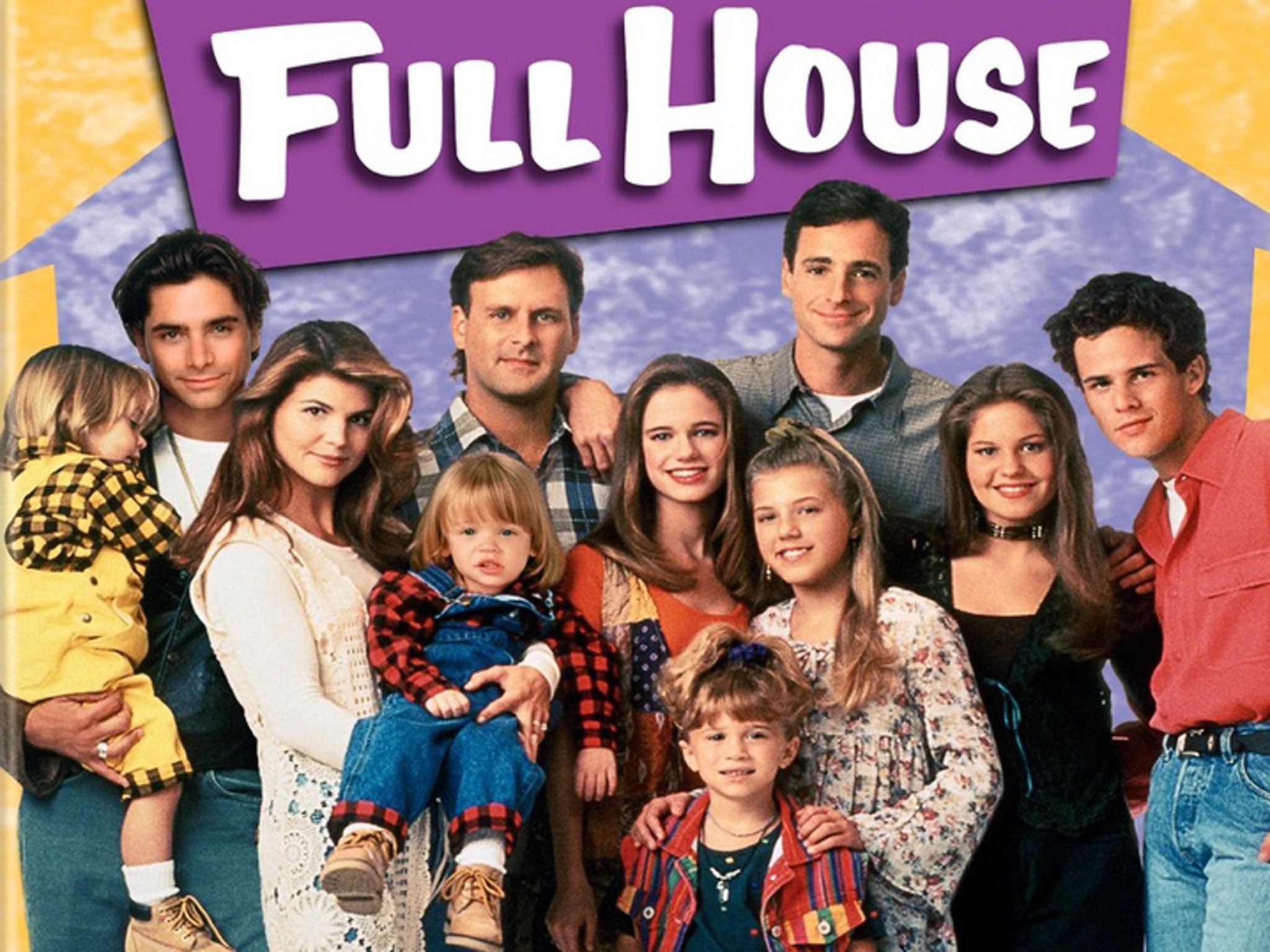 The cast of Full House circa 1987