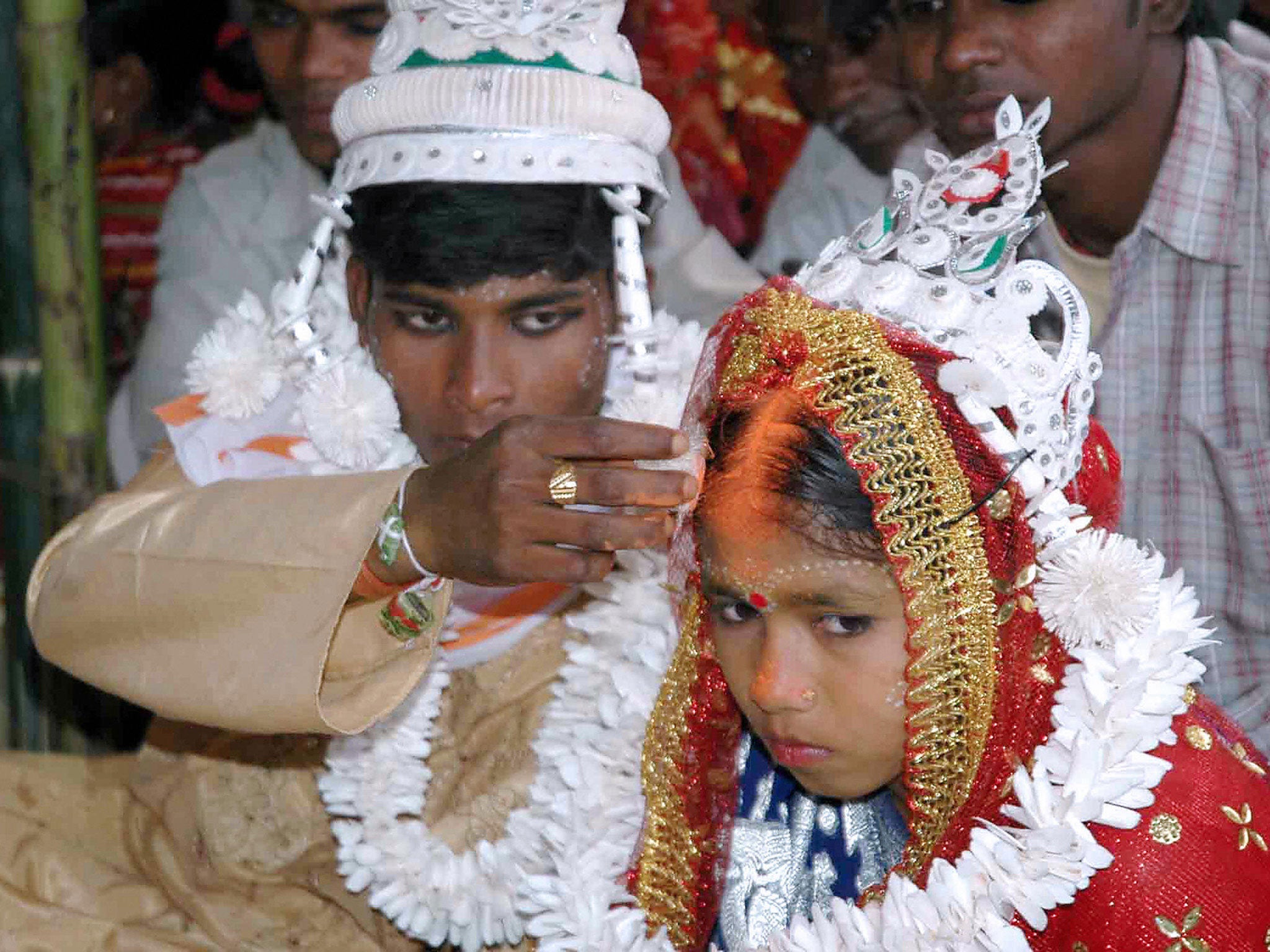 Child marriage is still widespread in India despite laws raising the minimum age to 18 for women and 21 for men