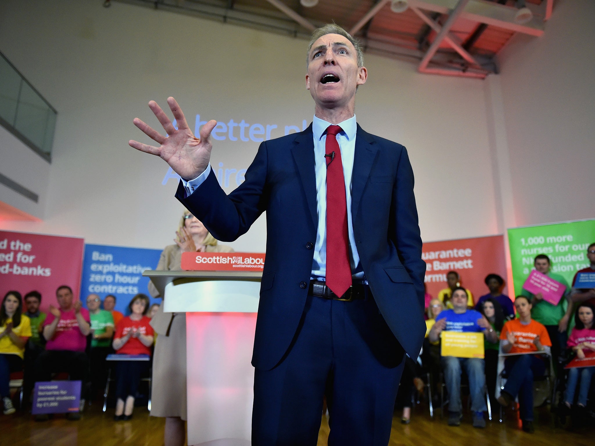 Labour’s Scottish leader Jim Murphy