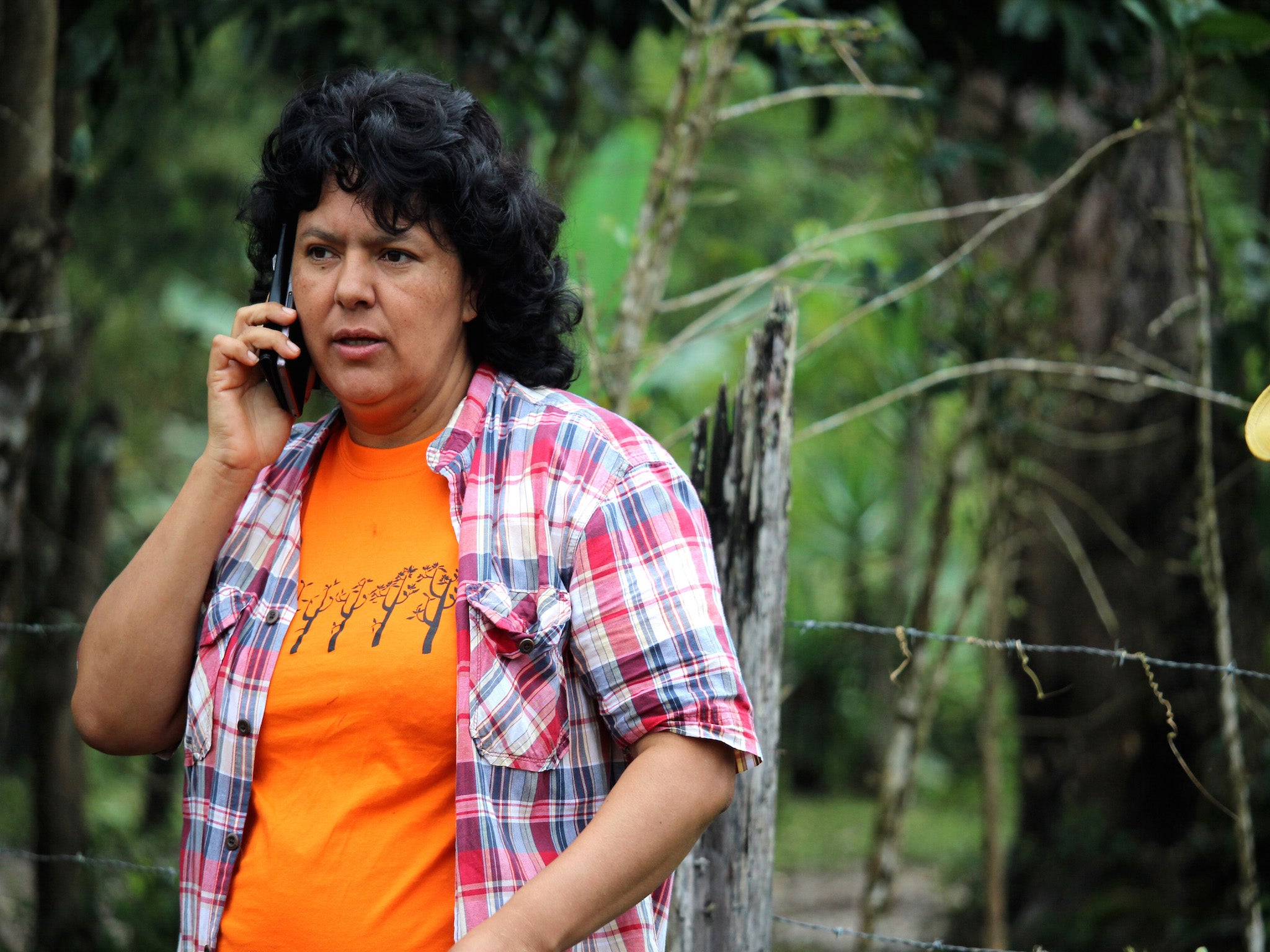 Berta Caceres was recently awarded the Goldman Environmental Prize