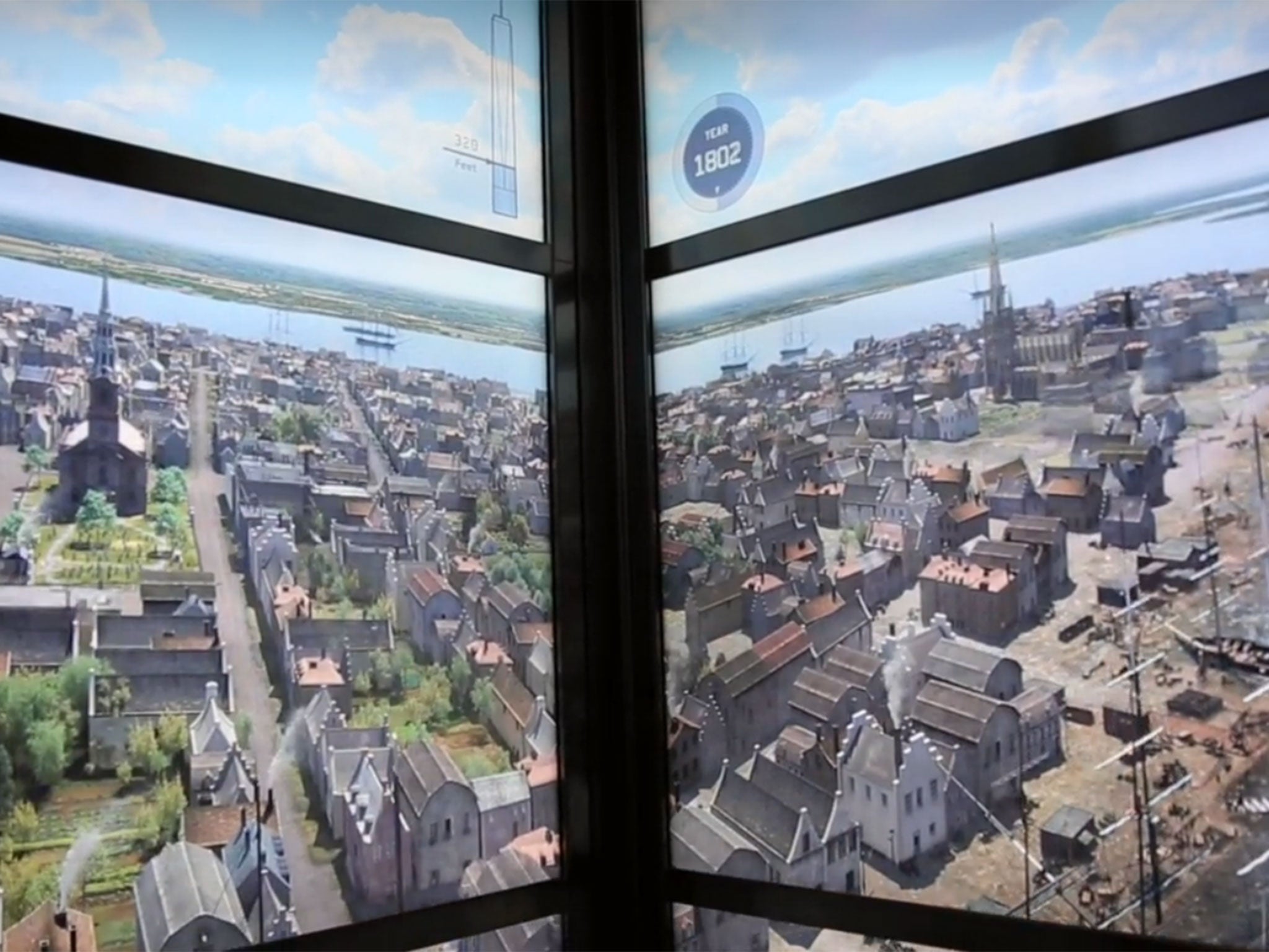 What Manhattan looked like in 1802